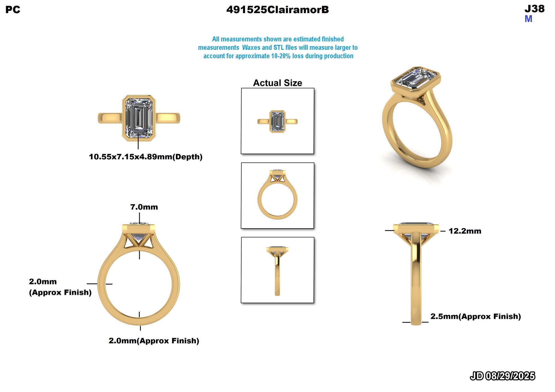 Thomas C Custom Ring Design