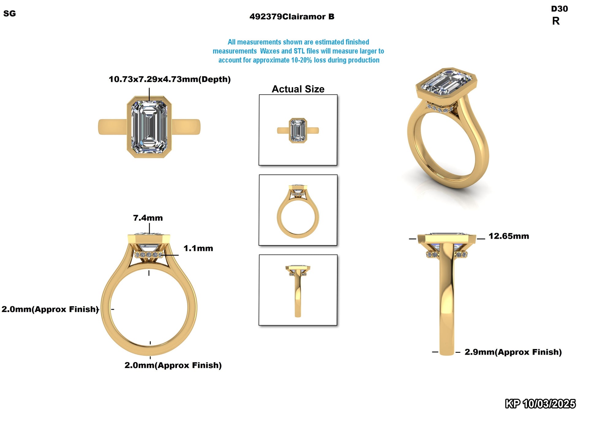 Edward F. Custom Engagement Ring