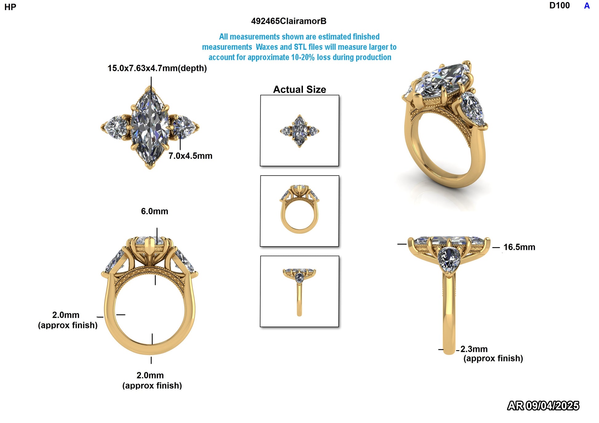 Vicky Custom Engagement Ring Design