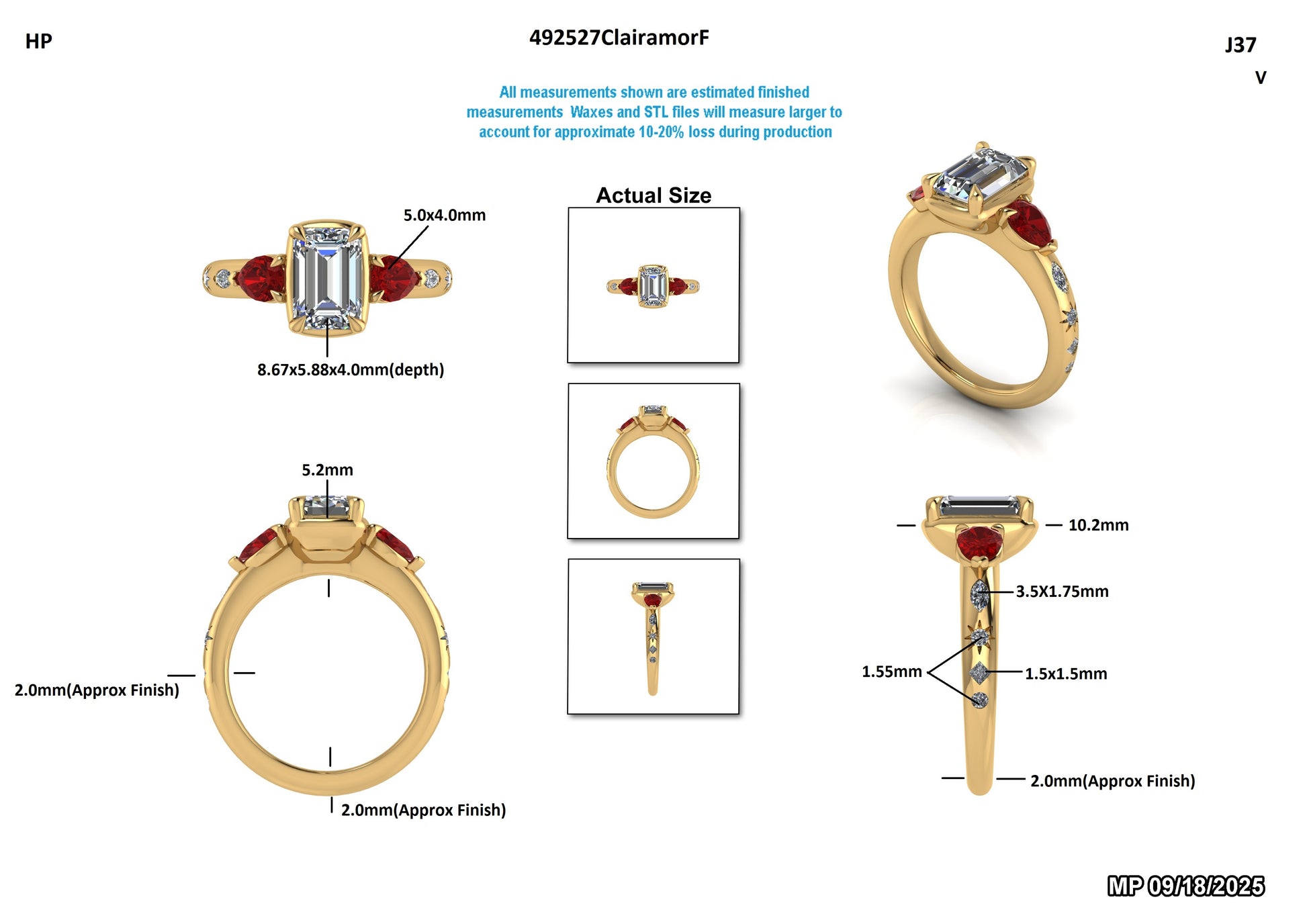 Kevin J. Custom Engagement Ring