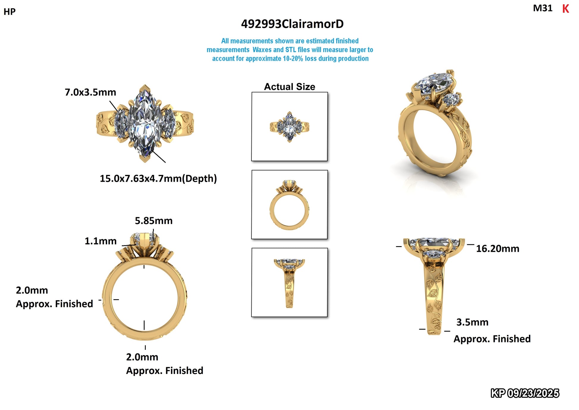 Trevor Custom Engagement Ring Design
