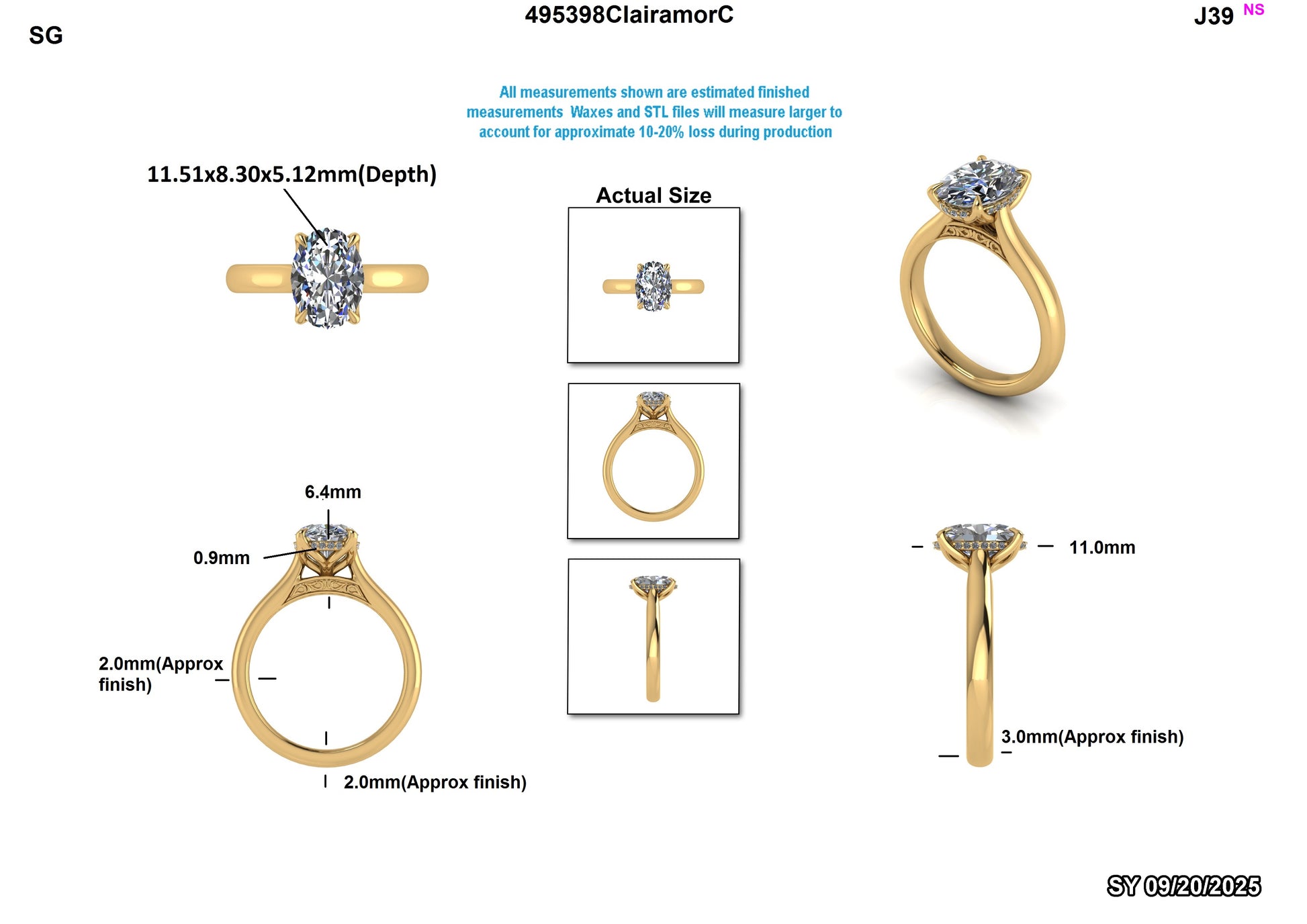 Mia Custom Engagement Ring Design