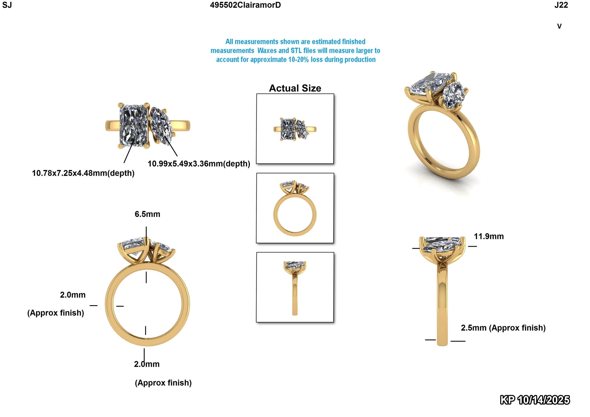Muhammad A Custom Engagement Ring Design