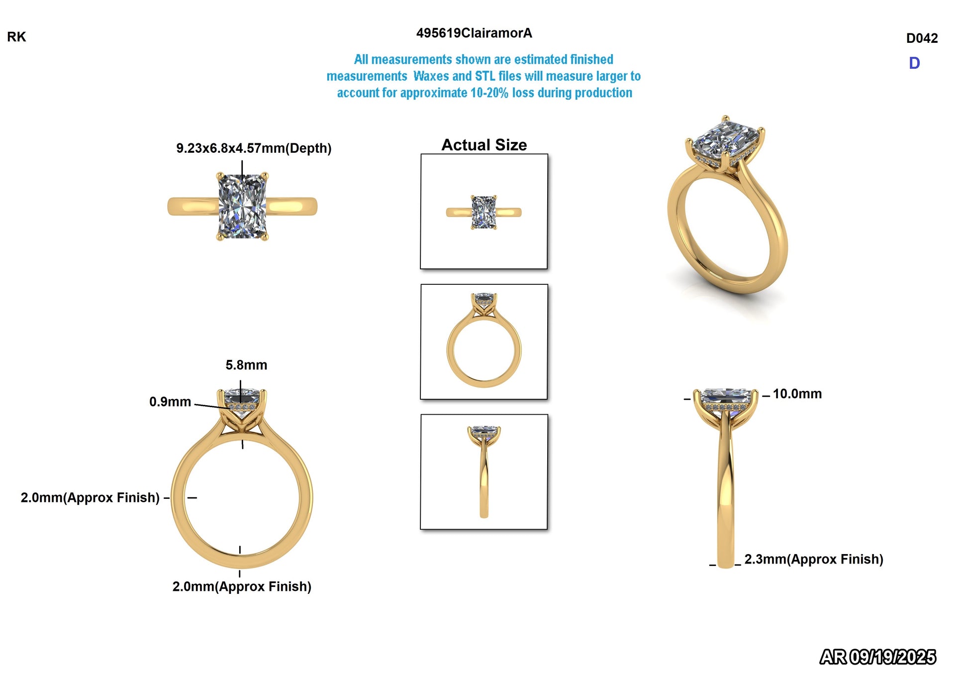 Stephanie S. Custom Engagement Ring