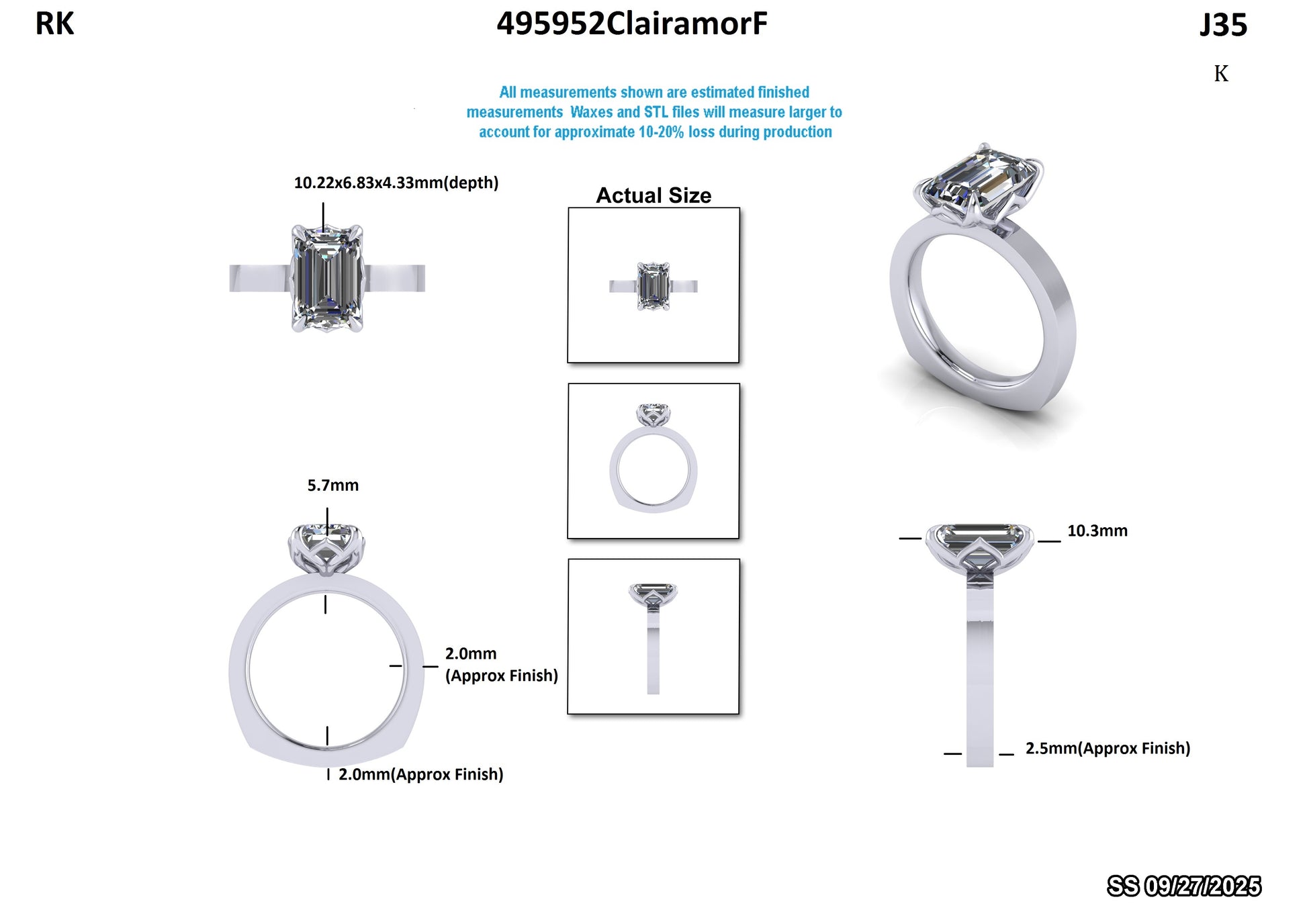 Louis- Christiana Custom Engagement Ring Design