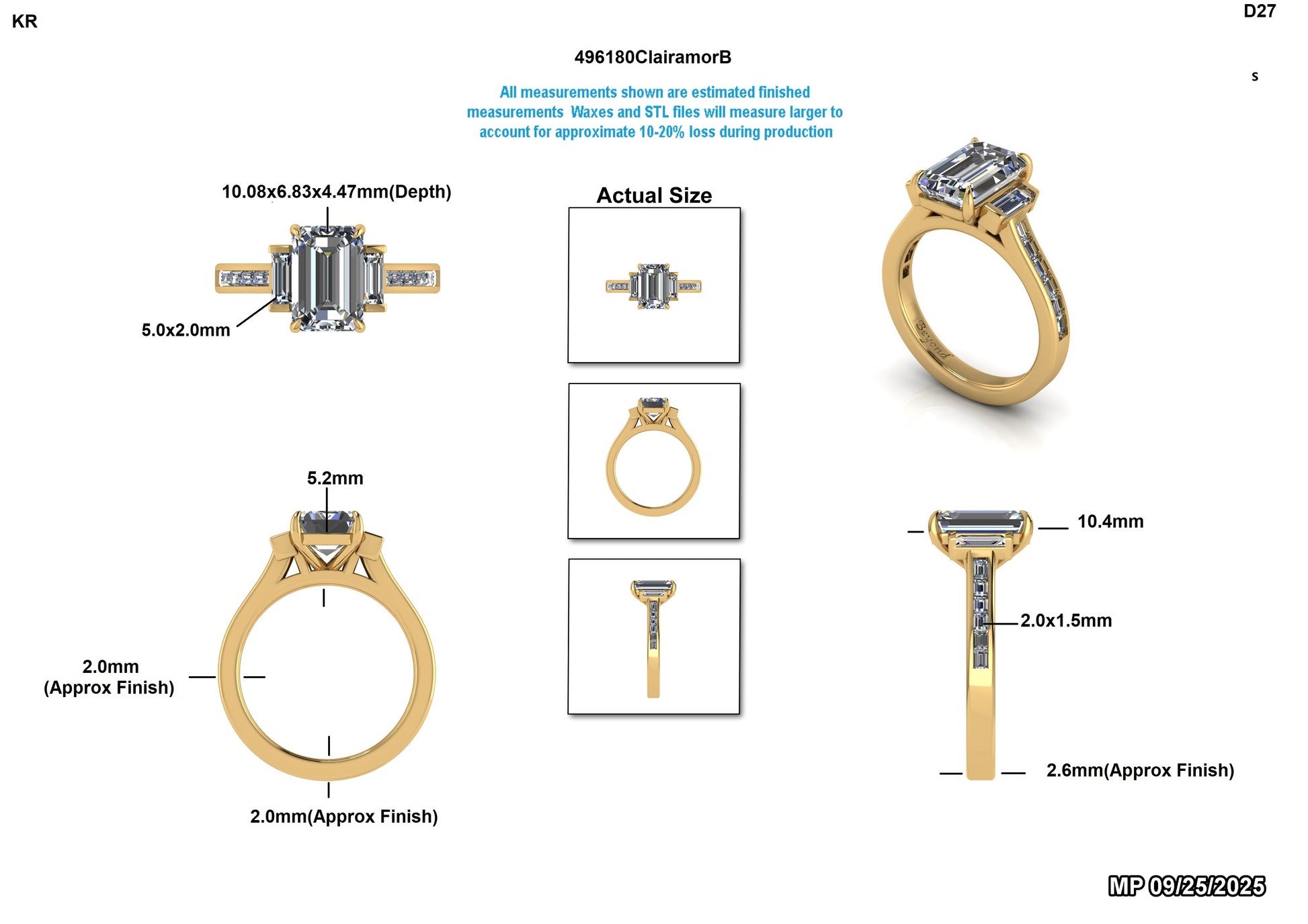 Josiah F. Custom Engagement Ring