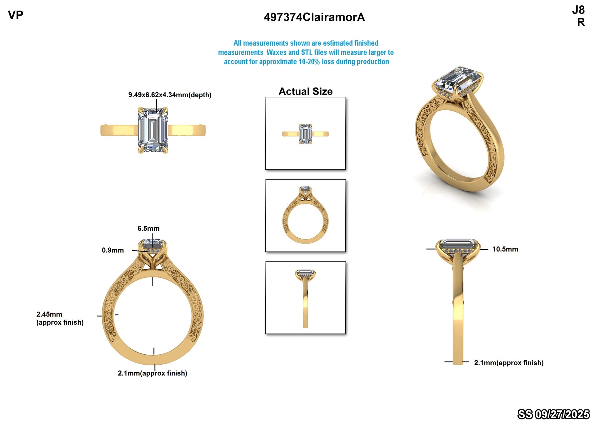 Robert O. Custom Engagment Ring