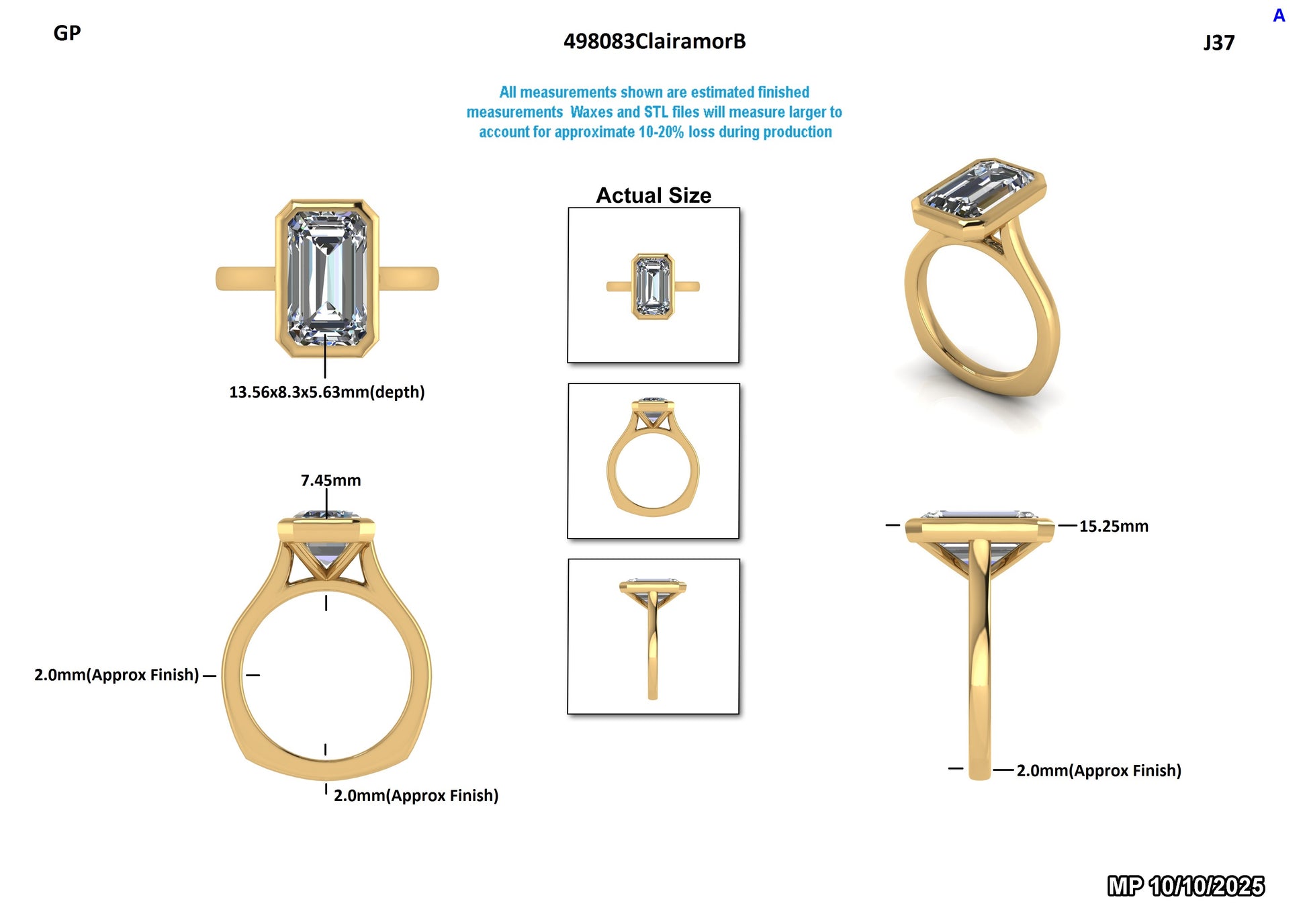 Jill H. Custom Engagement Ring