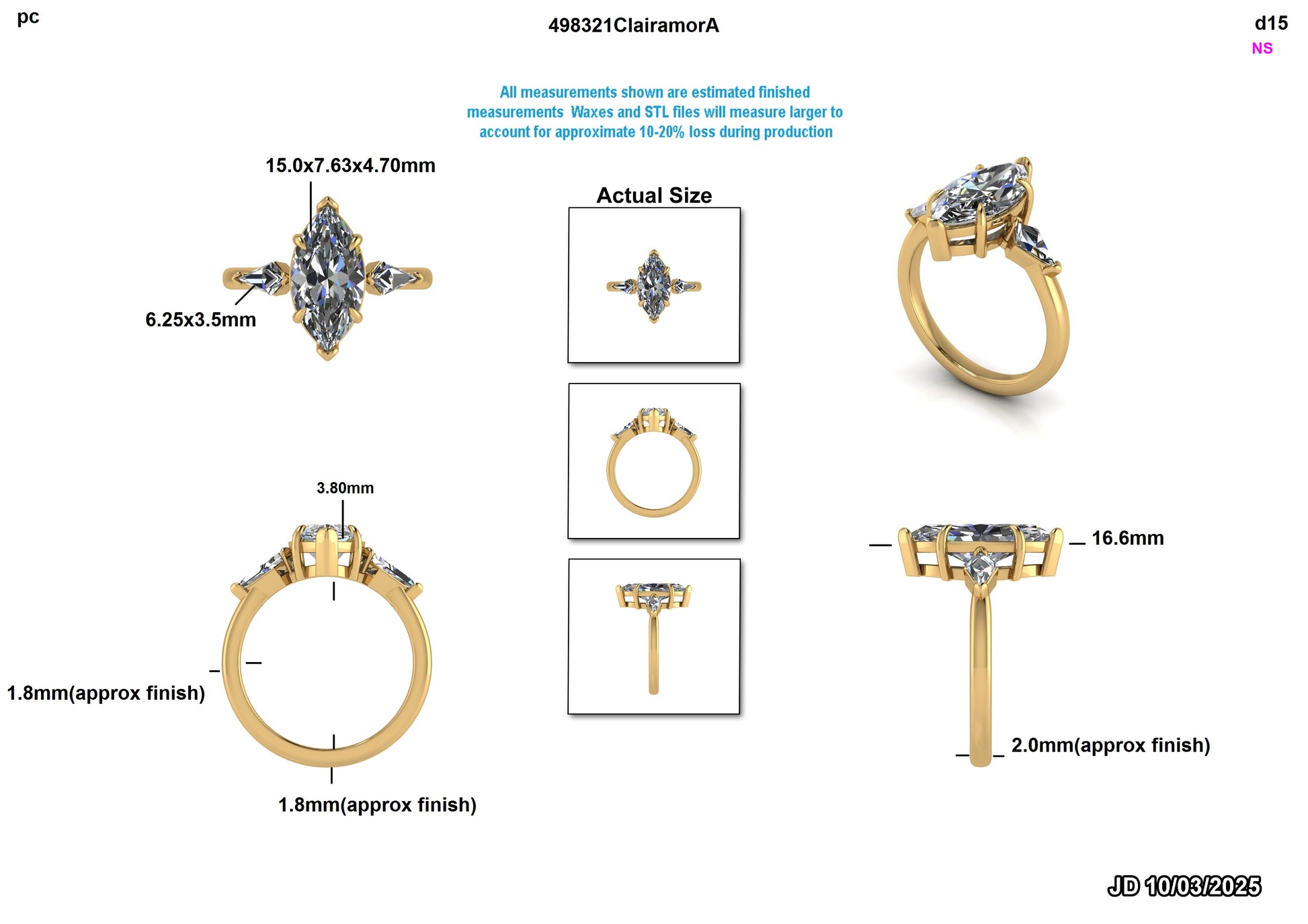 Matt Custom Engagement Ring Design