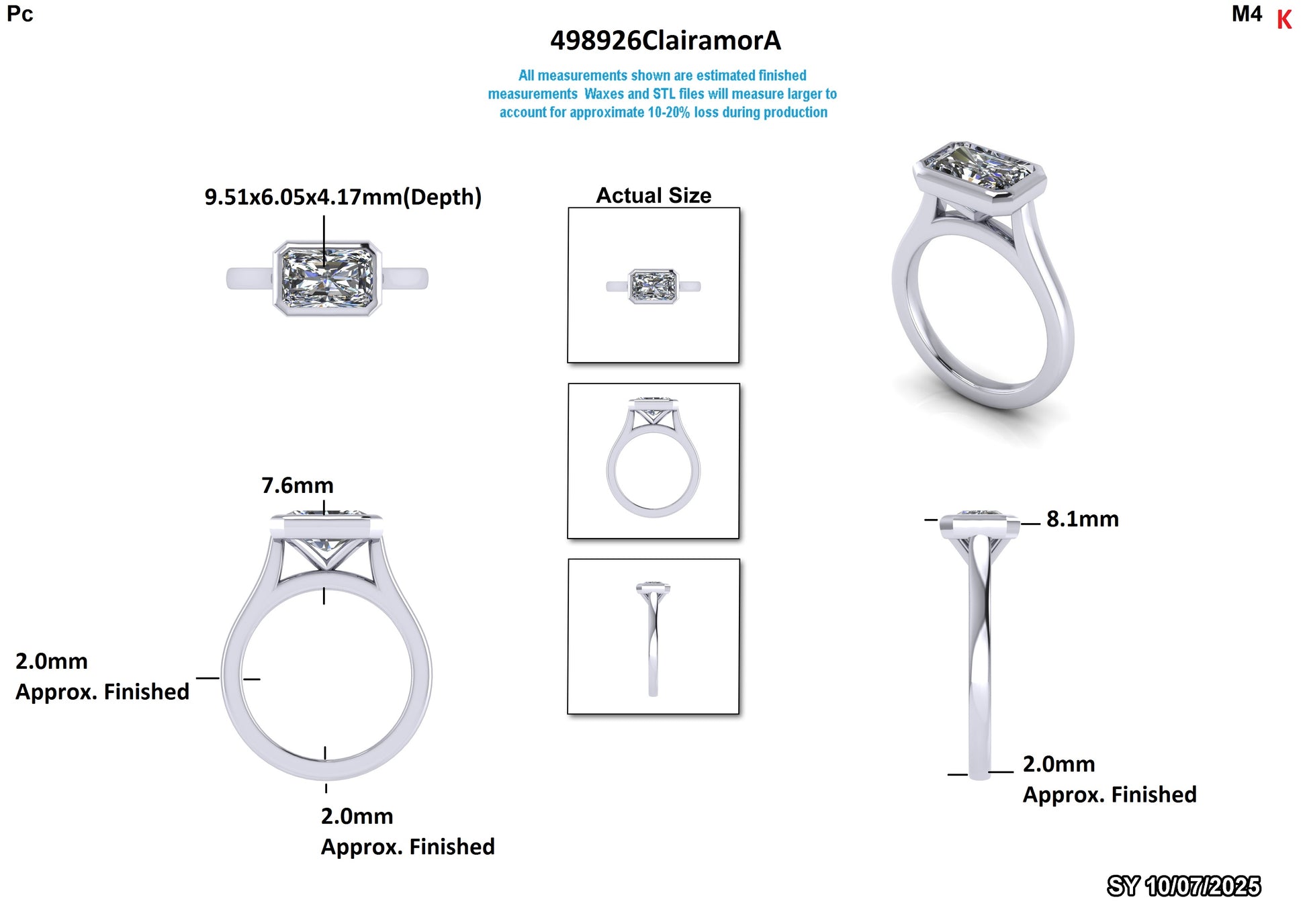 Nico B Custom Engagement Rign Design