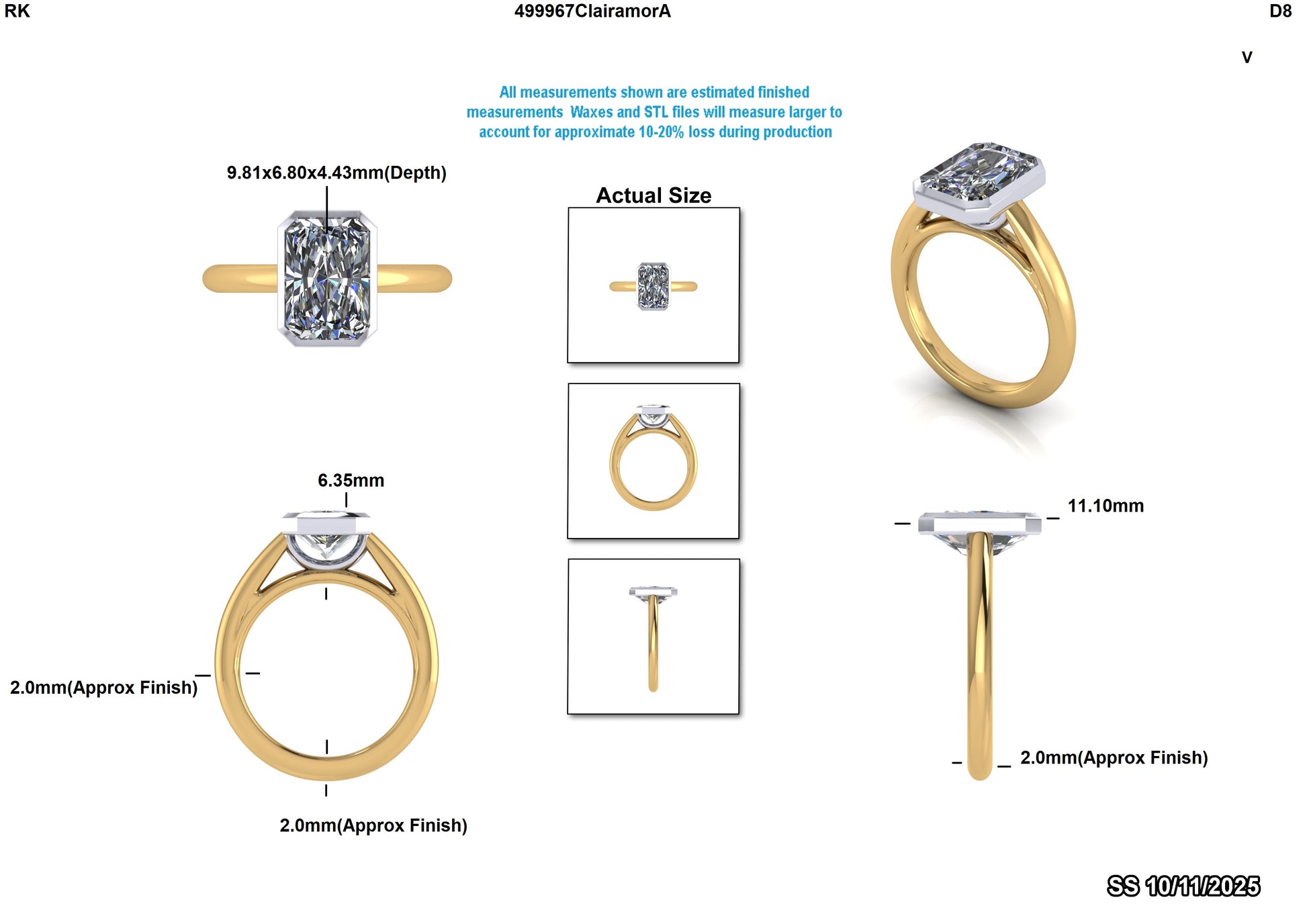 Cedric Custom Engagement Ring Design