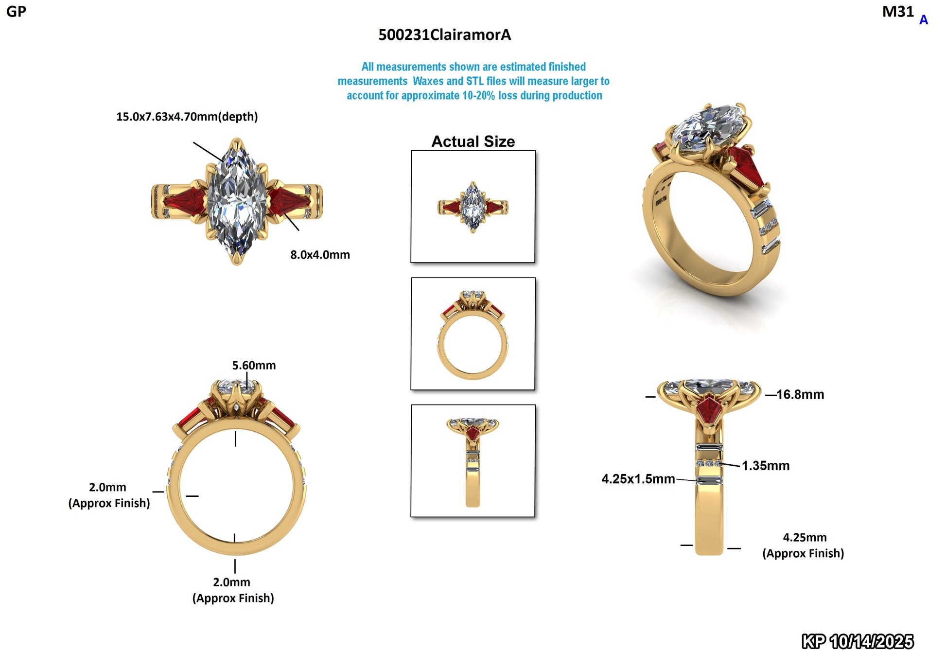 Johnny C Custom Engagement Ring Design