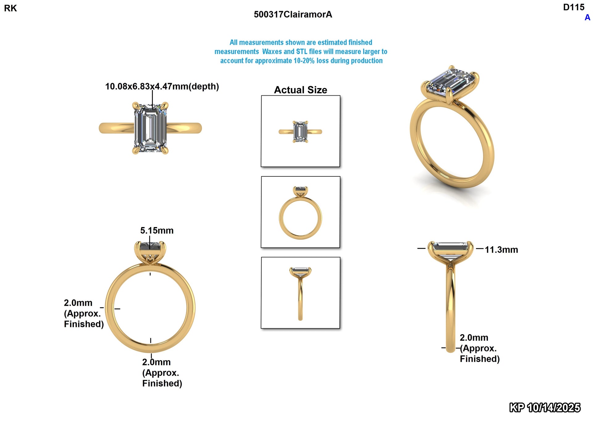 Alec Custom Engagement Ring Design