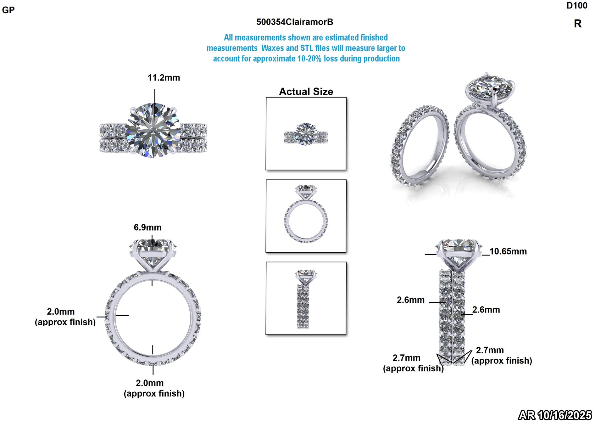 Stephane S. Custom Engagement Ring
