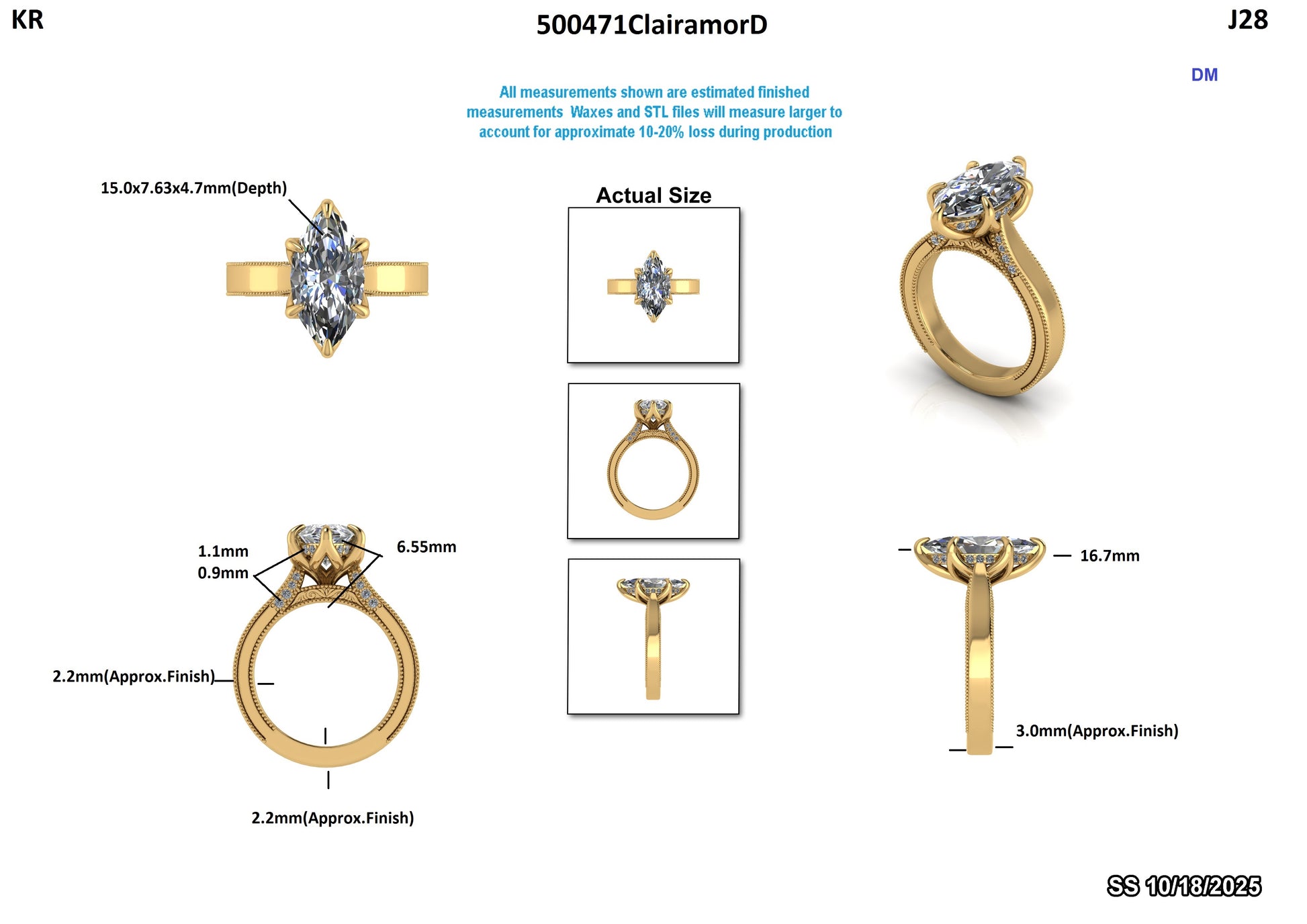 Karina - Michael Custom Engagement Ring Design (Copy)