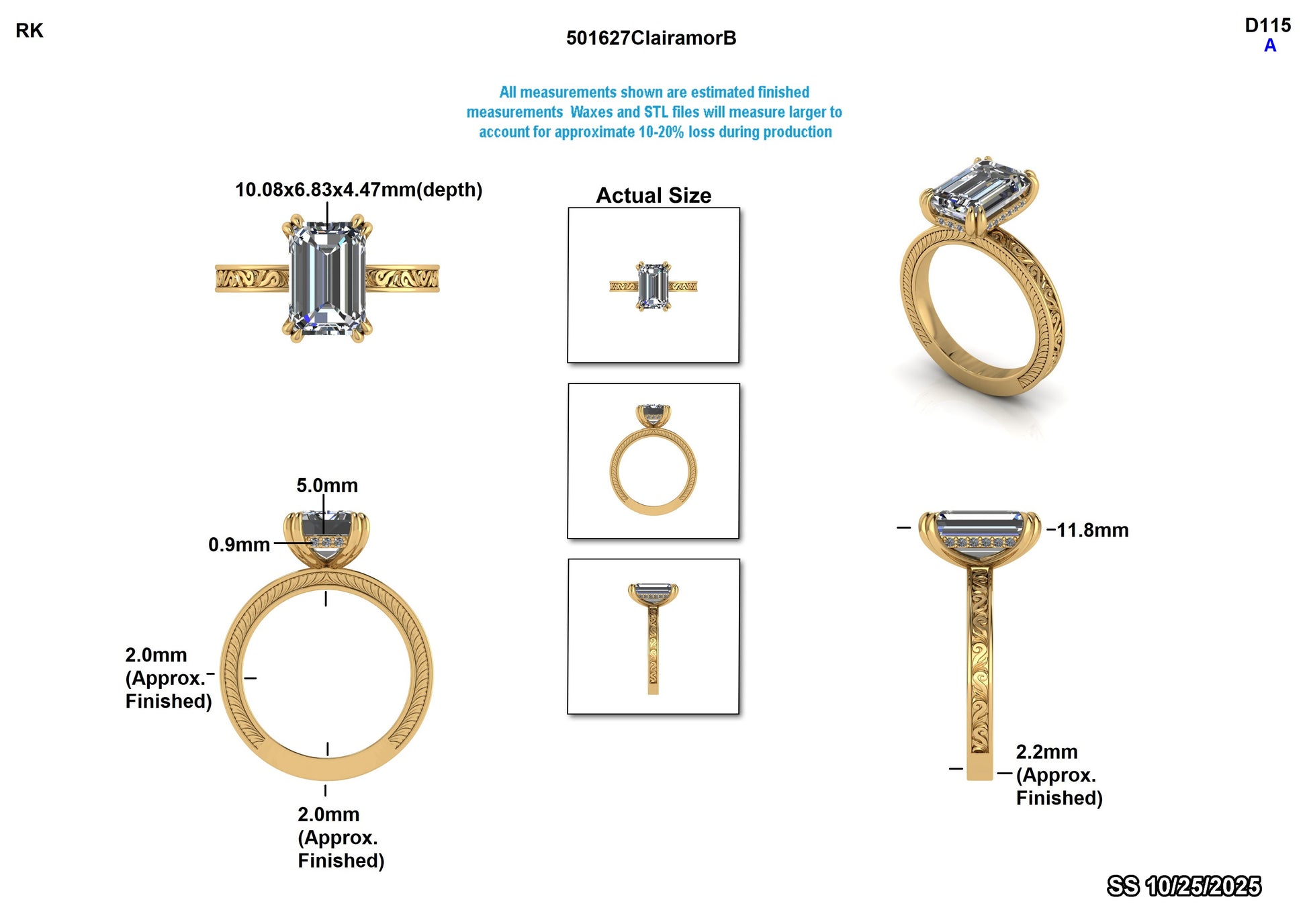 Amy B Custom Engagement Ring