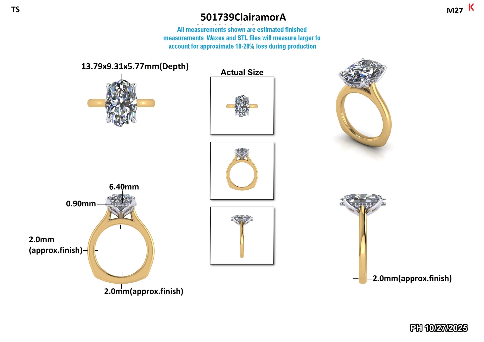 Kevin S. Custom Engagement Ring