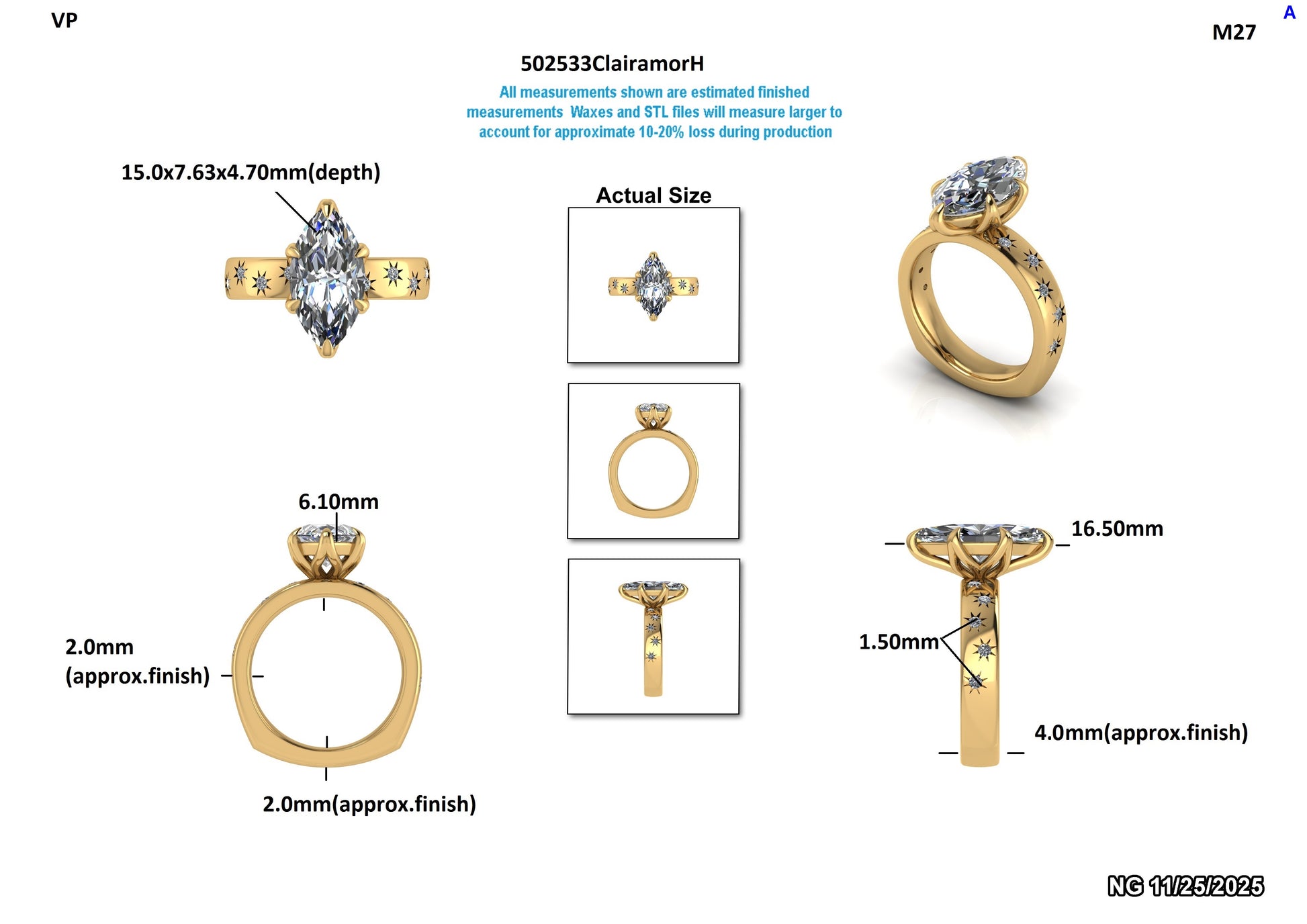 Samah A. Custom Engagement Ring