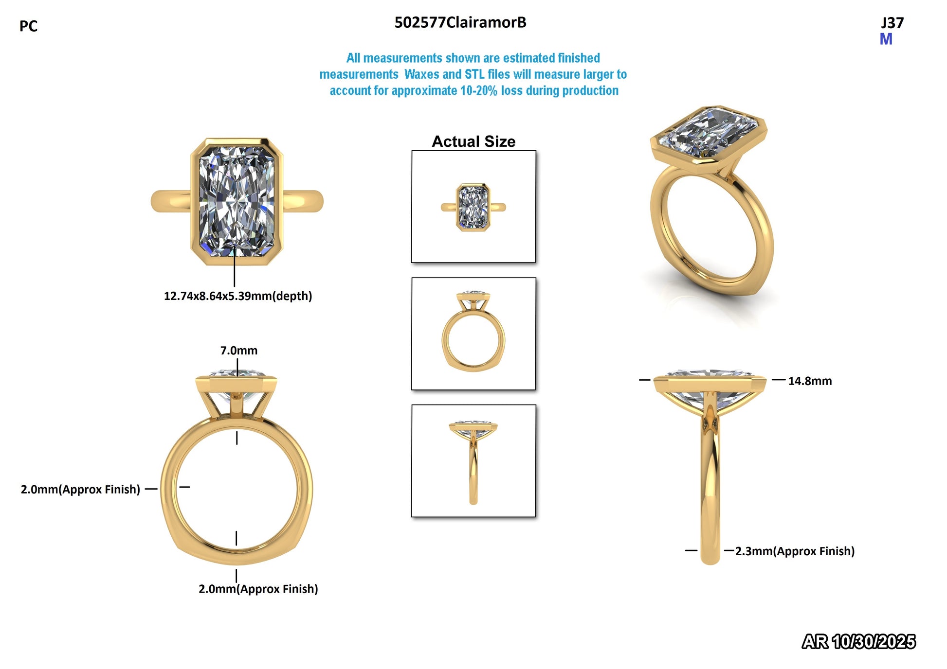 Joshua S. Custom Engagement Ring