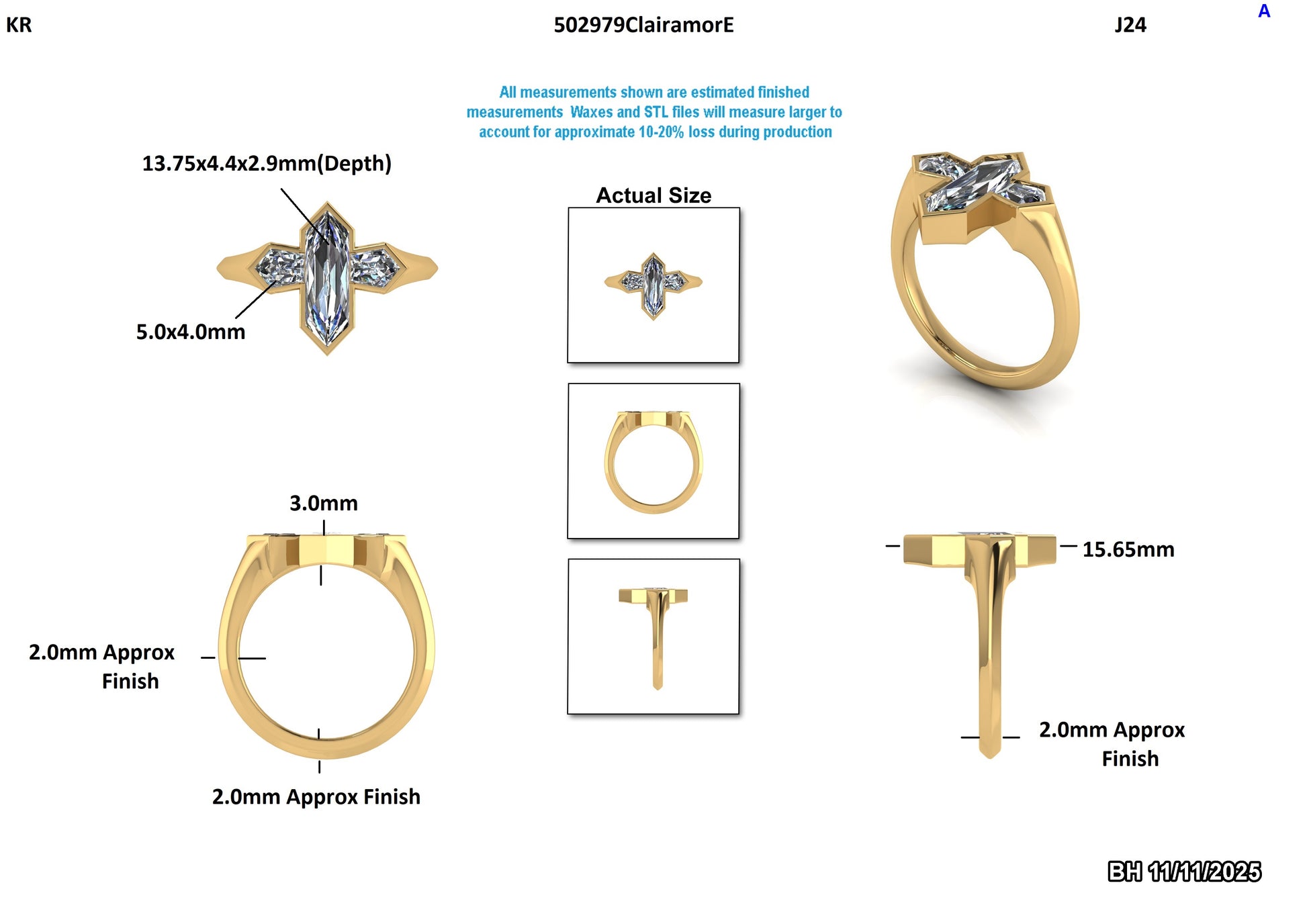 Master T. Custom Engagement Ring