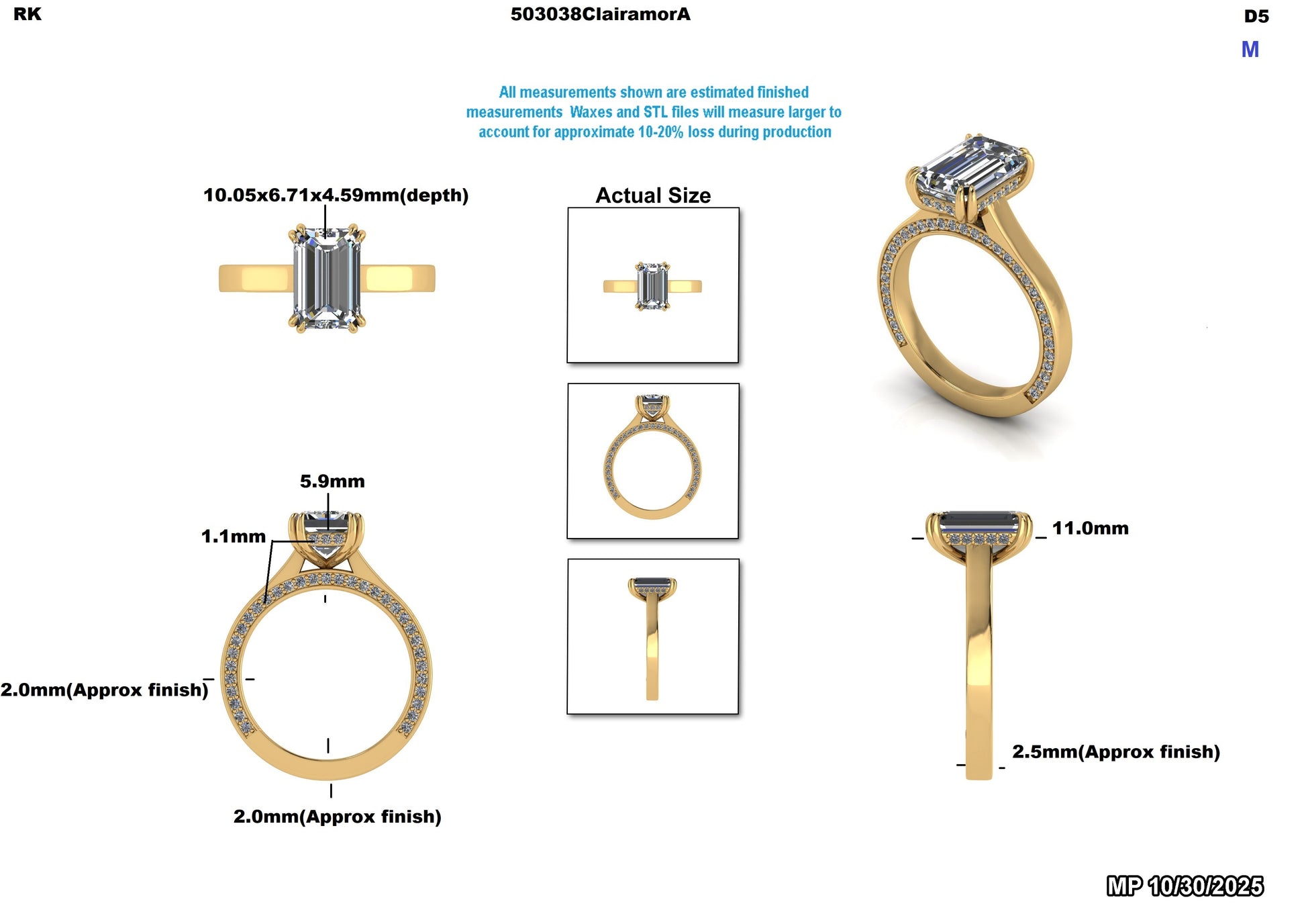Dylan C. Custom Engagement Ring
