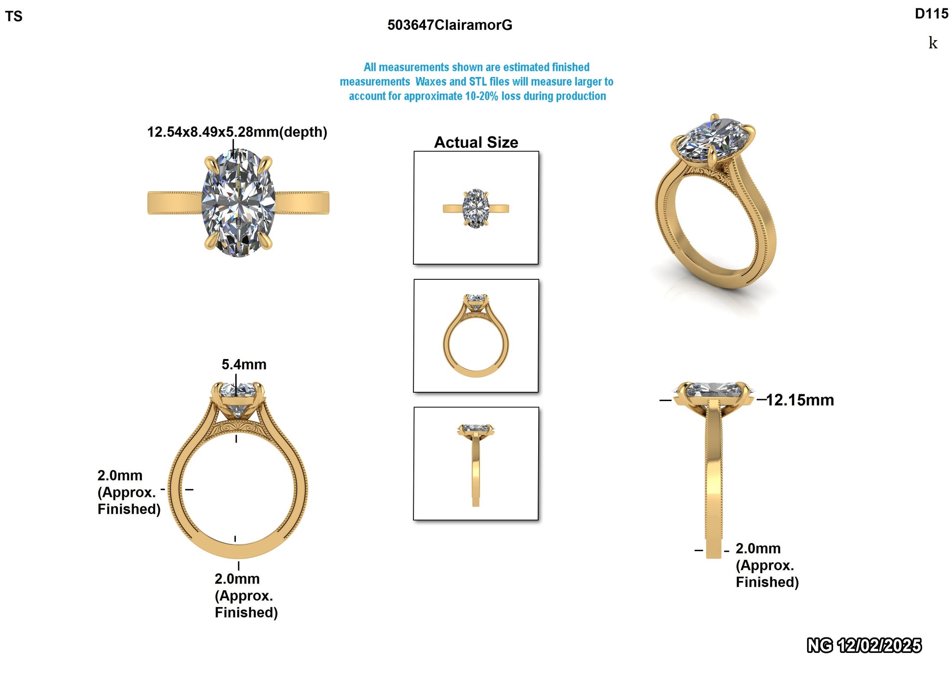 Amy Z Custom Engagement Ring