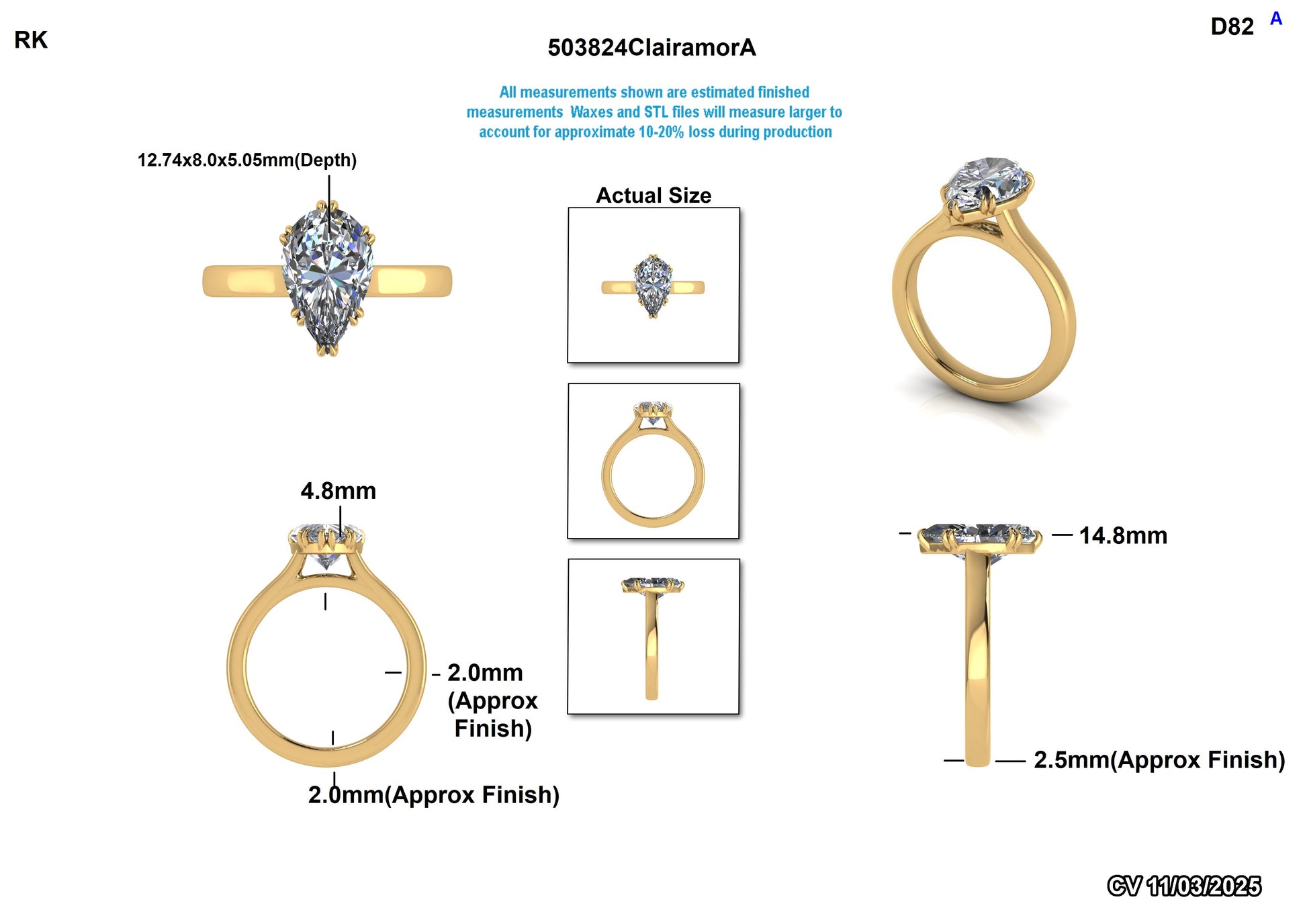 Stefan C. Custom Engagement Ring