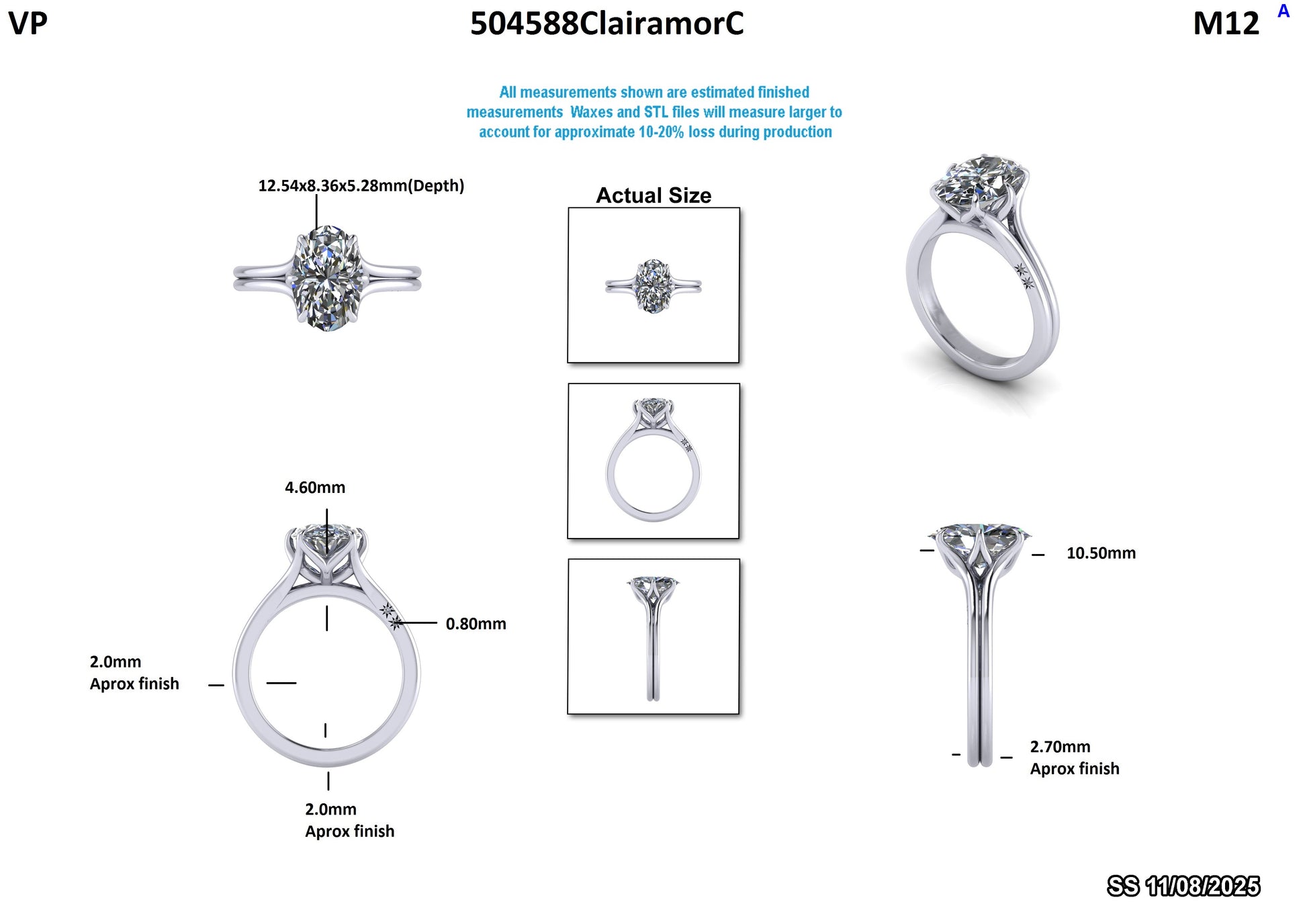 Kate I. Custom Engagement Ring