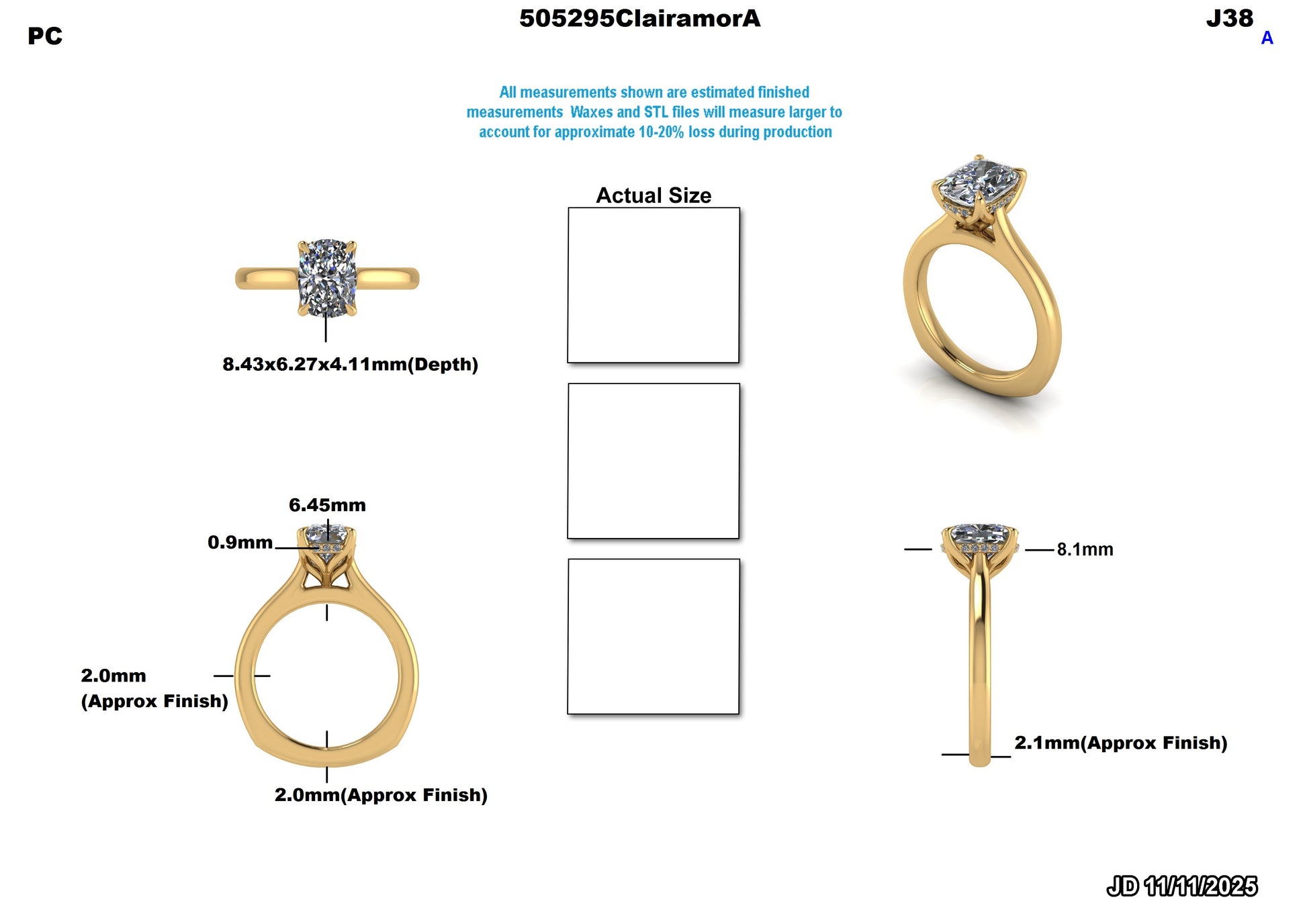 Christian L. Custom Engagement Ring