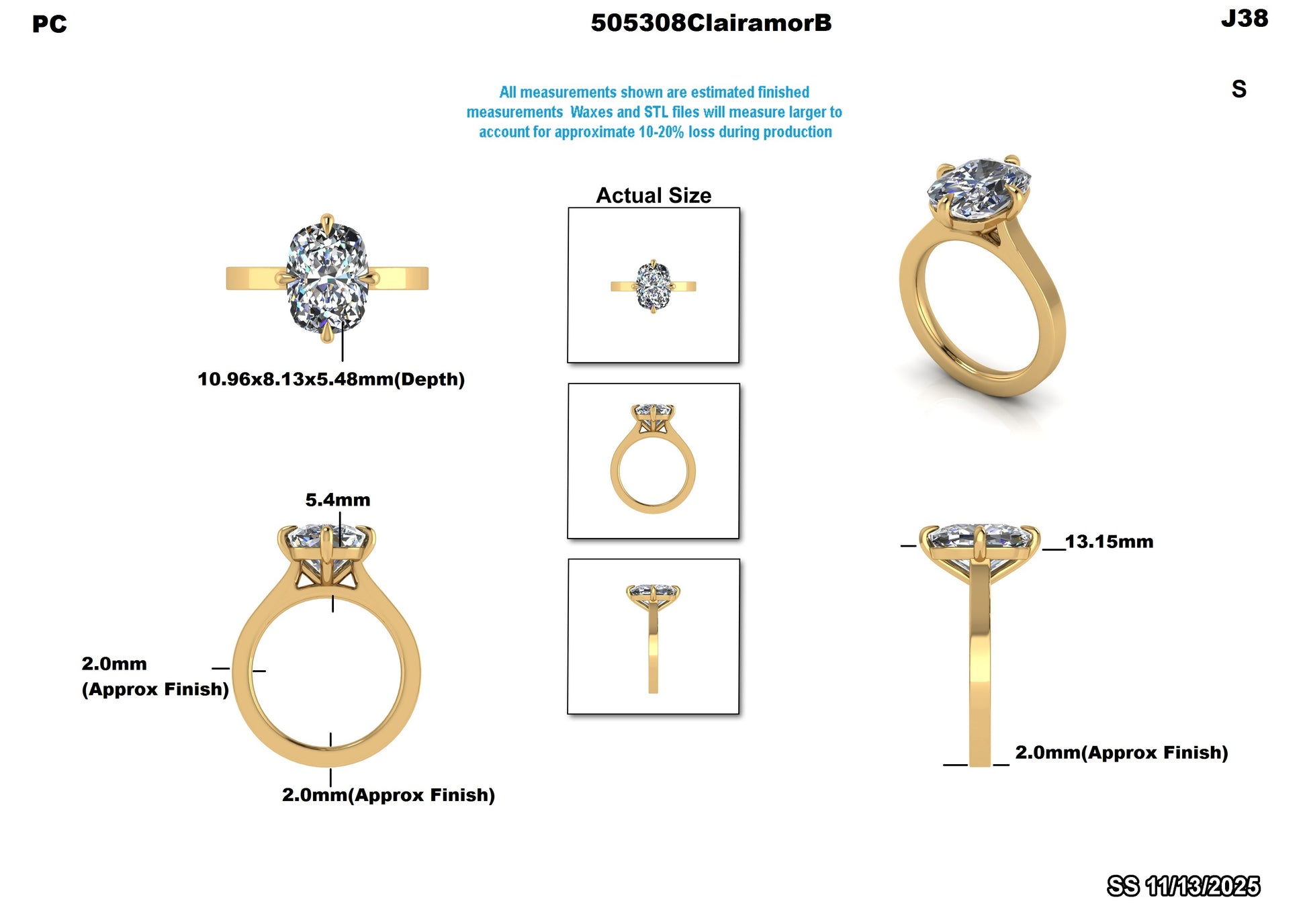 Alyssa K. Custom Engagement Ring