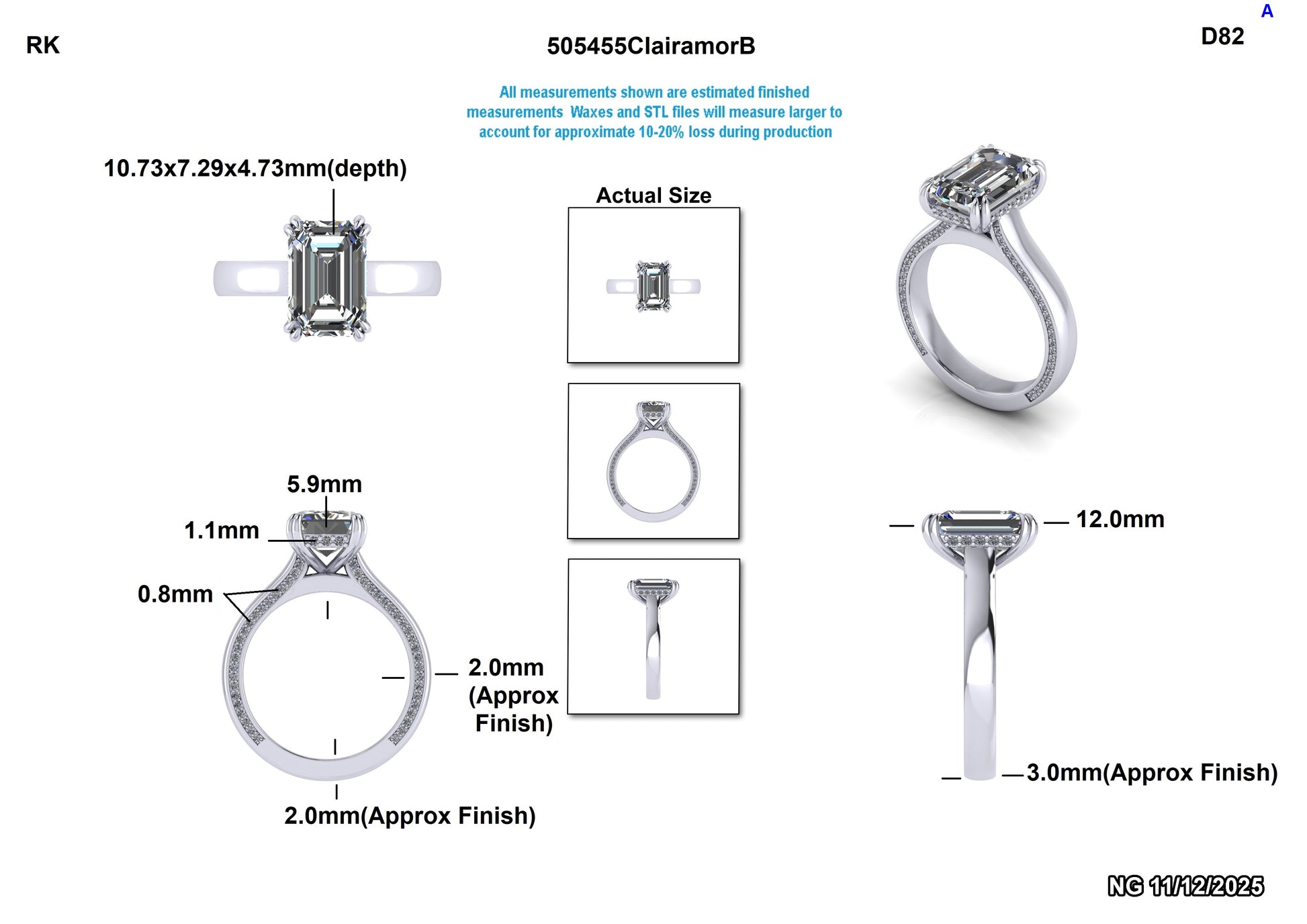 Anthony G. Custom Engagement Ring