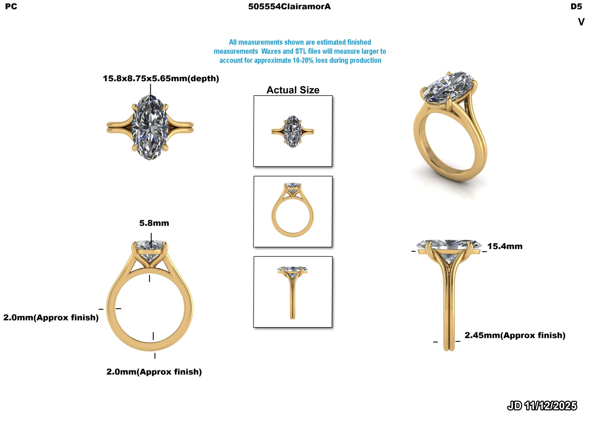 Brandon B. Custom Engagement Ring