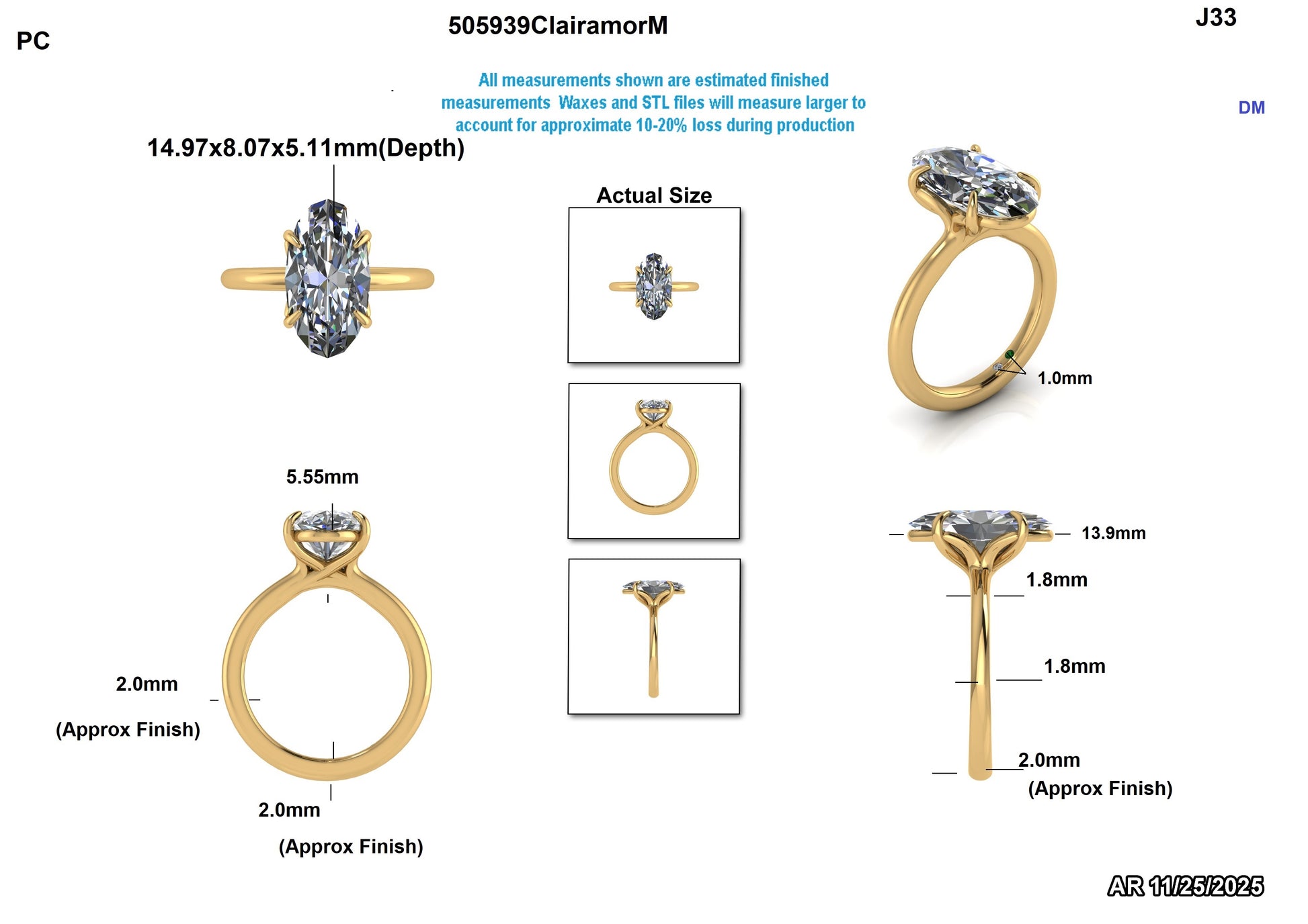 Tina Custom Engagement Ring Design