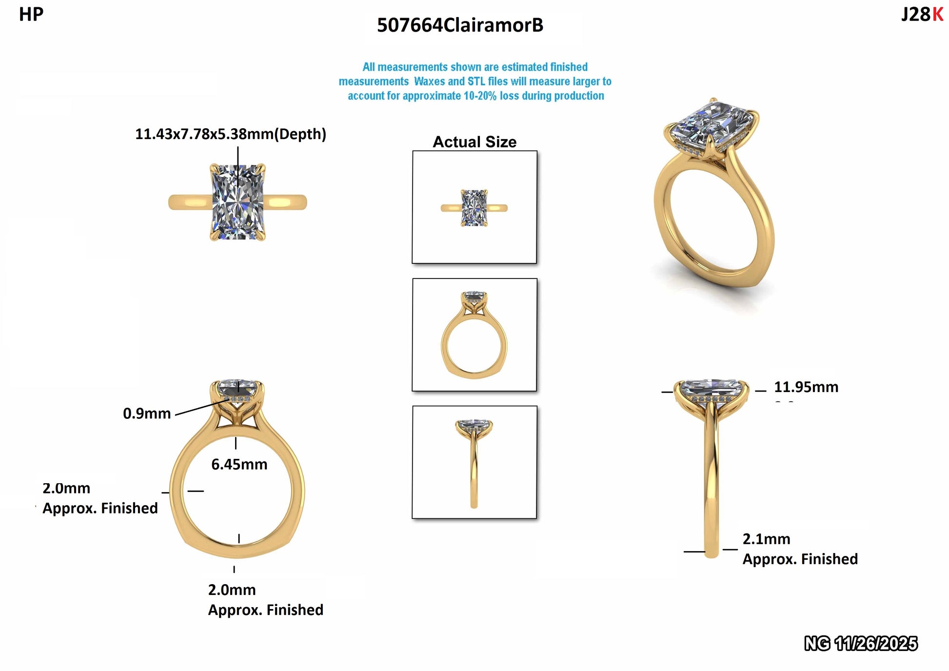 Narcisa Z Custom Engagment Ring Design