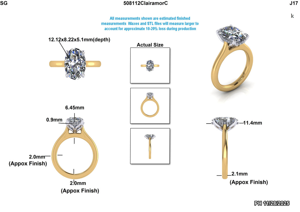 Ru H. Custom Engagement Ring