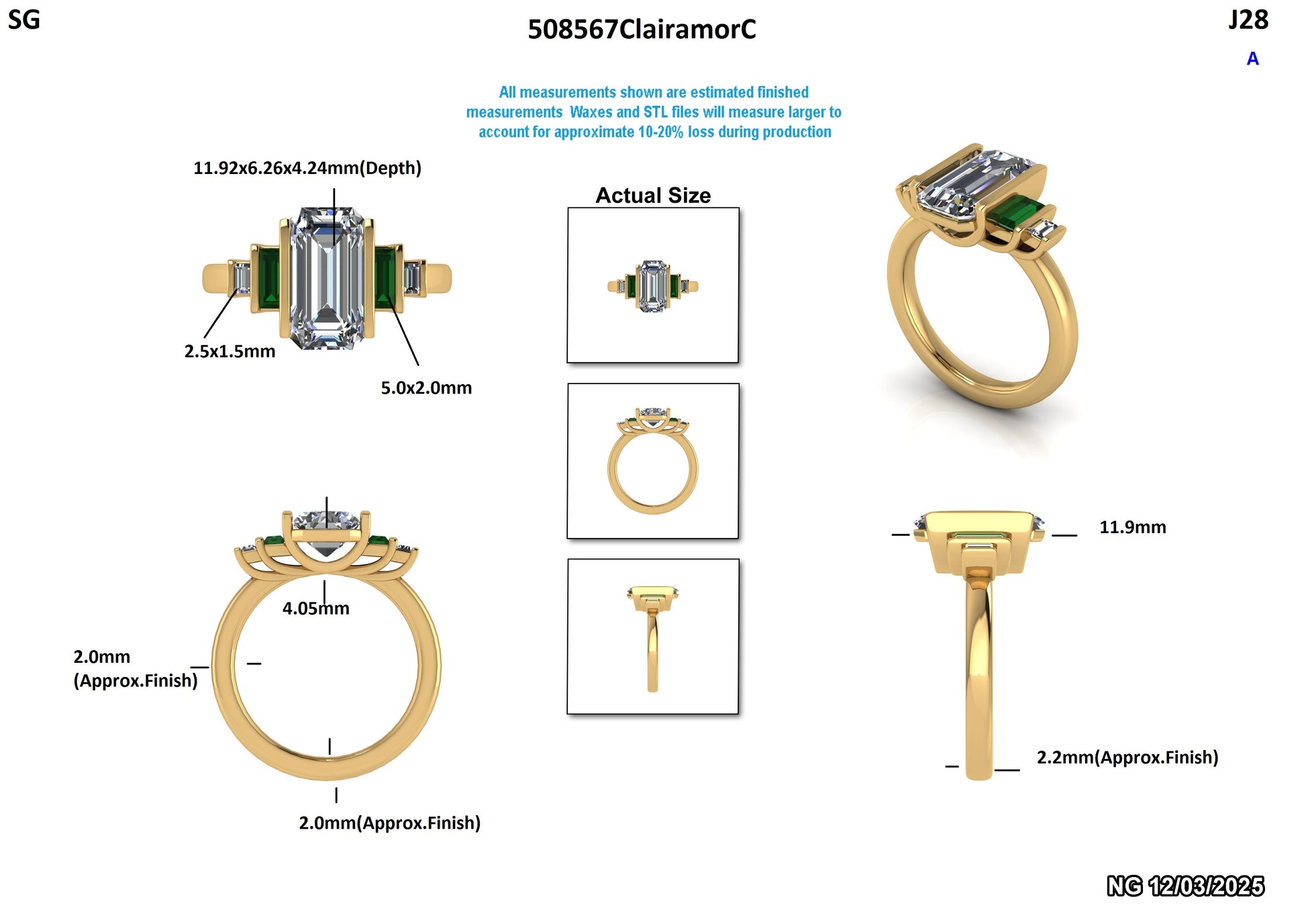 Martin P. Custom Engagement Ring
