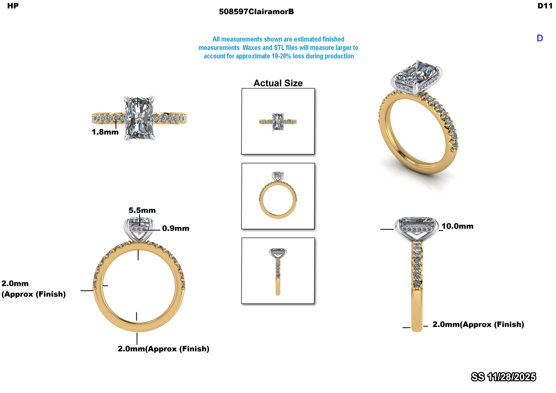 Alec K. Custom Engagement Ring