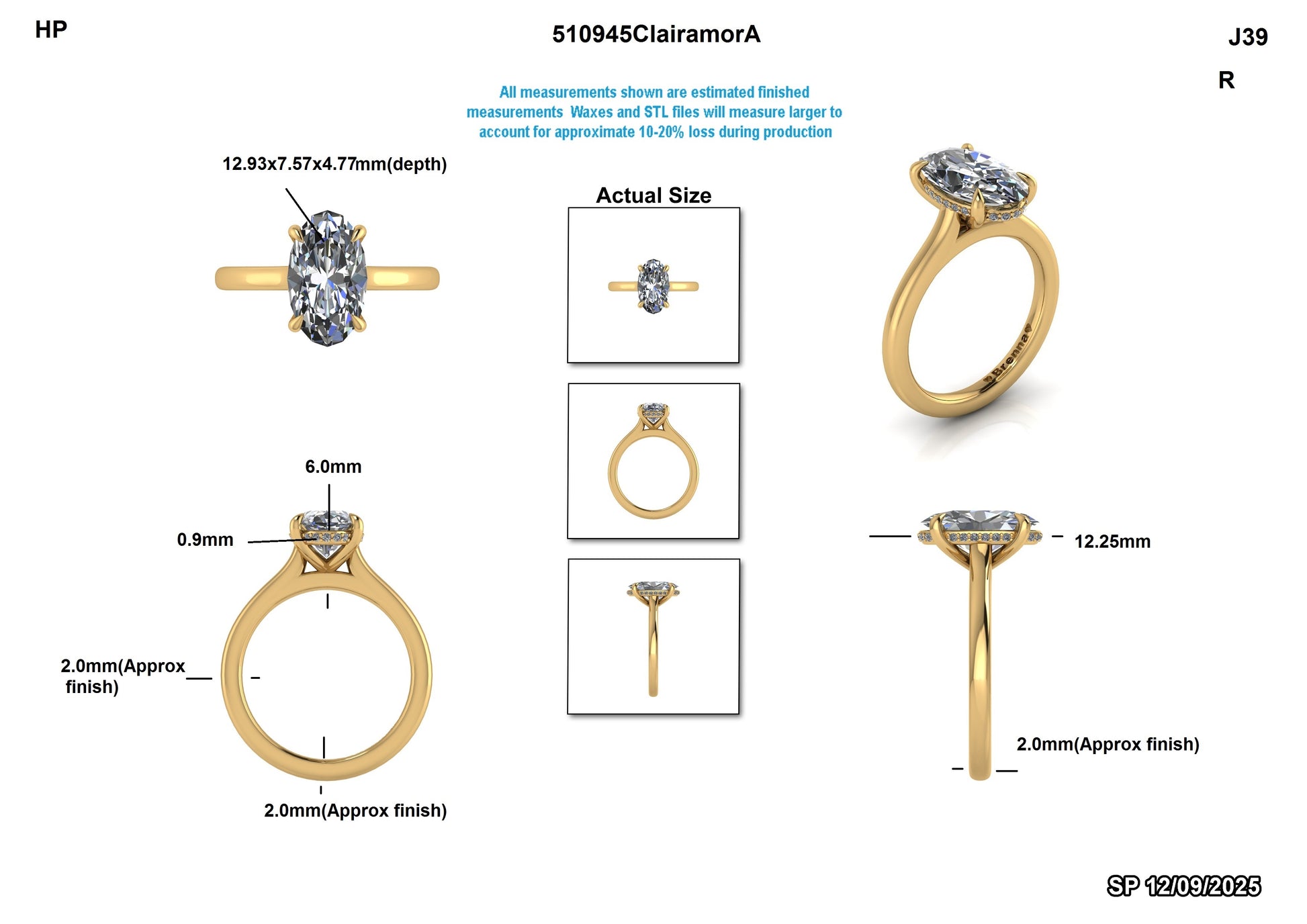 Logen R. Custom Engagement Ring