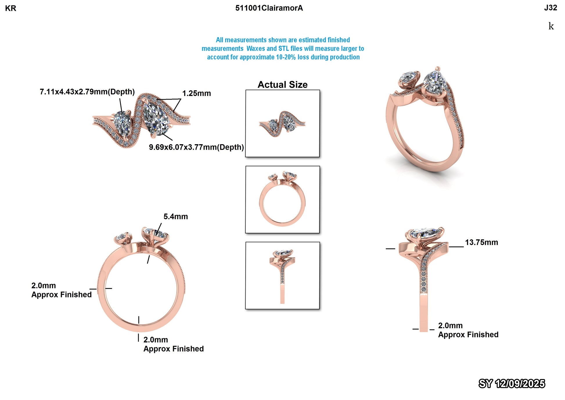 KeOndra H. Custom Engagement Ring