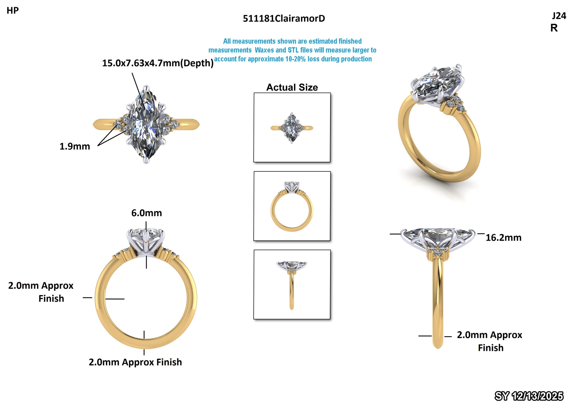 Elijah S. Custom Engagement Ring