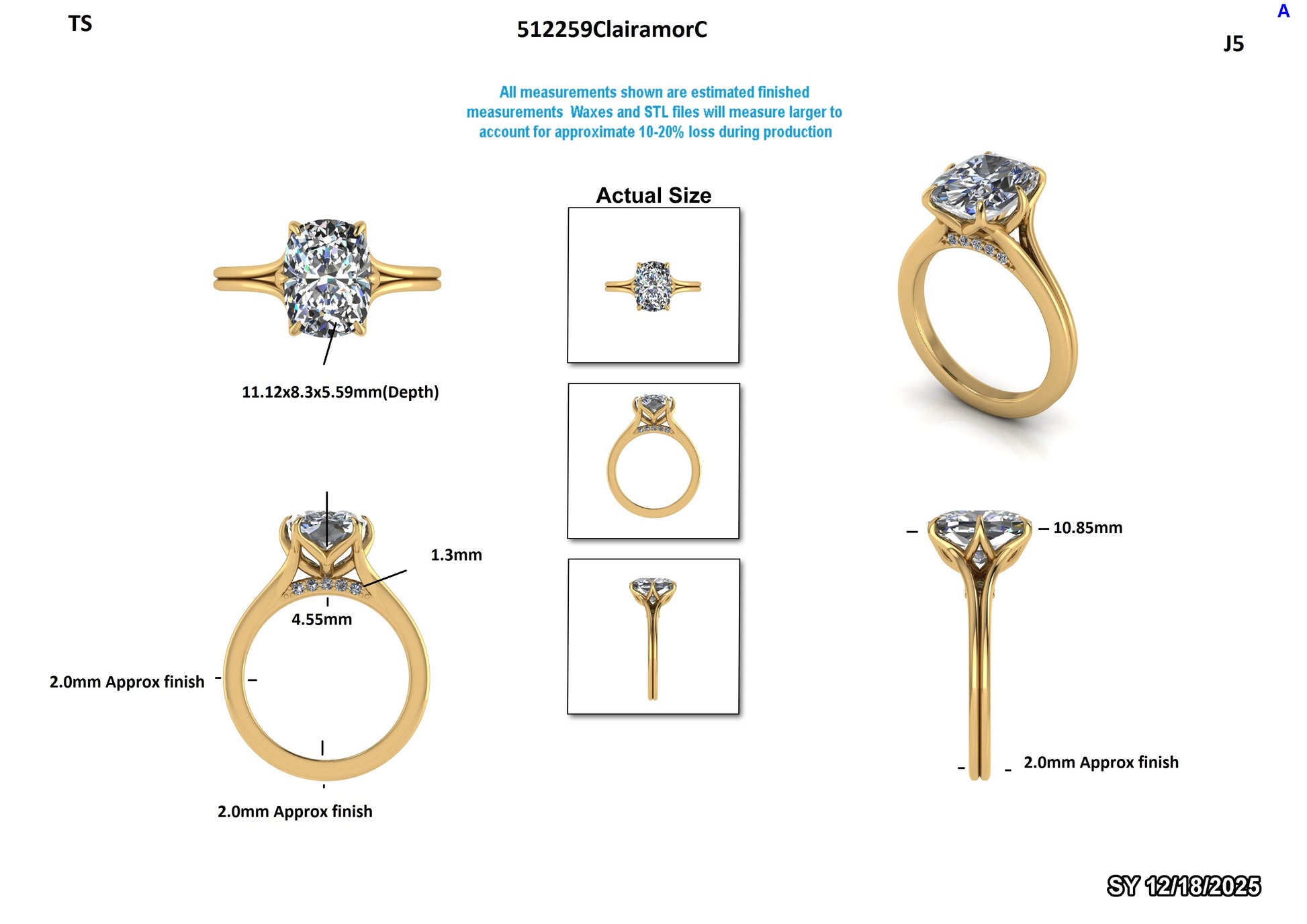 Aaron C Custom Engagement Ring