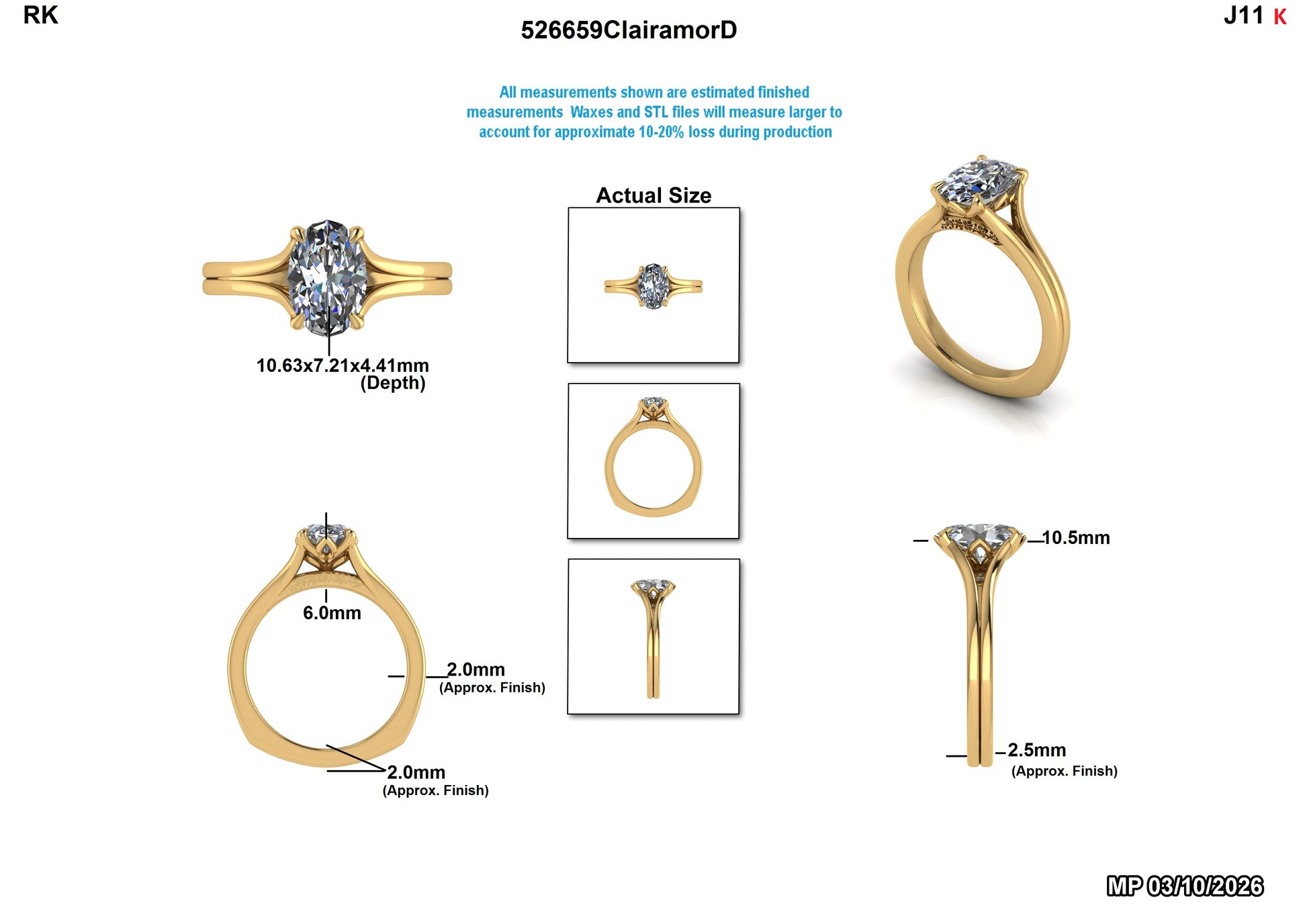 Adam R Custom Engagement Ring