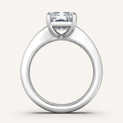 Image for Radiant Cut Art Deco Engagement Ring | Platinum