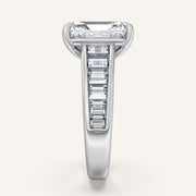 Image for Radiant Cut Art Deco Engagement Ring | Platinum
