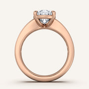 Image for Pear Shape Art Deco Engagement Ring | 18k Rose Gold