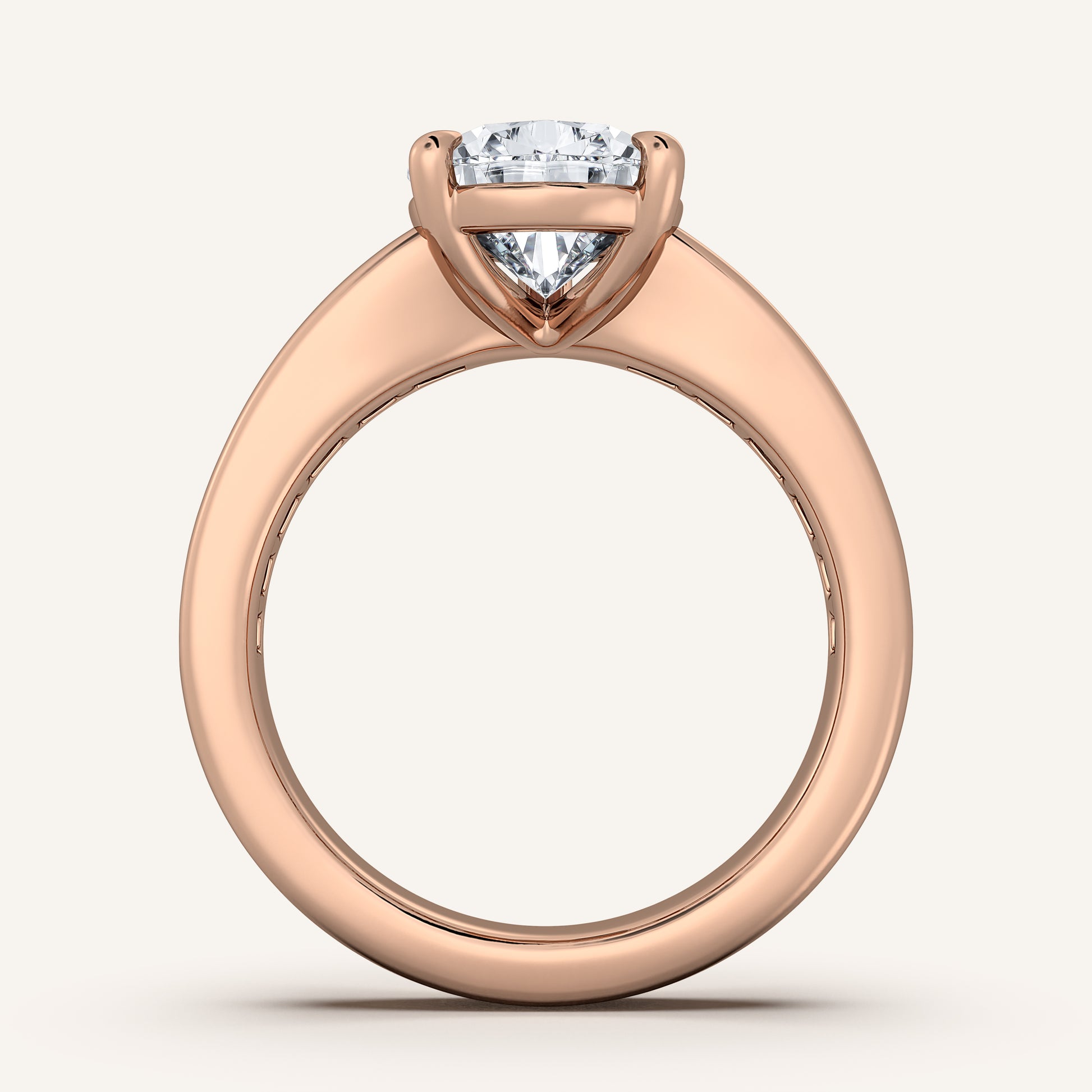 Image for Pear Shape Art Deco Engagement Ring | 14k Rose Gold