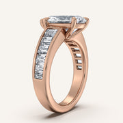 Image for Pear Shape Art Deco Engagement Ring | 18k Rose Gold