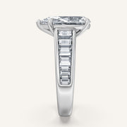 Image for Pear Shape Art Deco Engagement Ring | 18k White Gold