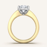 Image for Pear Shape Art Deco Engagement Ring | 18k Two Tone