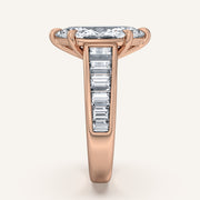 Image for Marquise Art Deco Engagement Ring | 14k Rose Gold